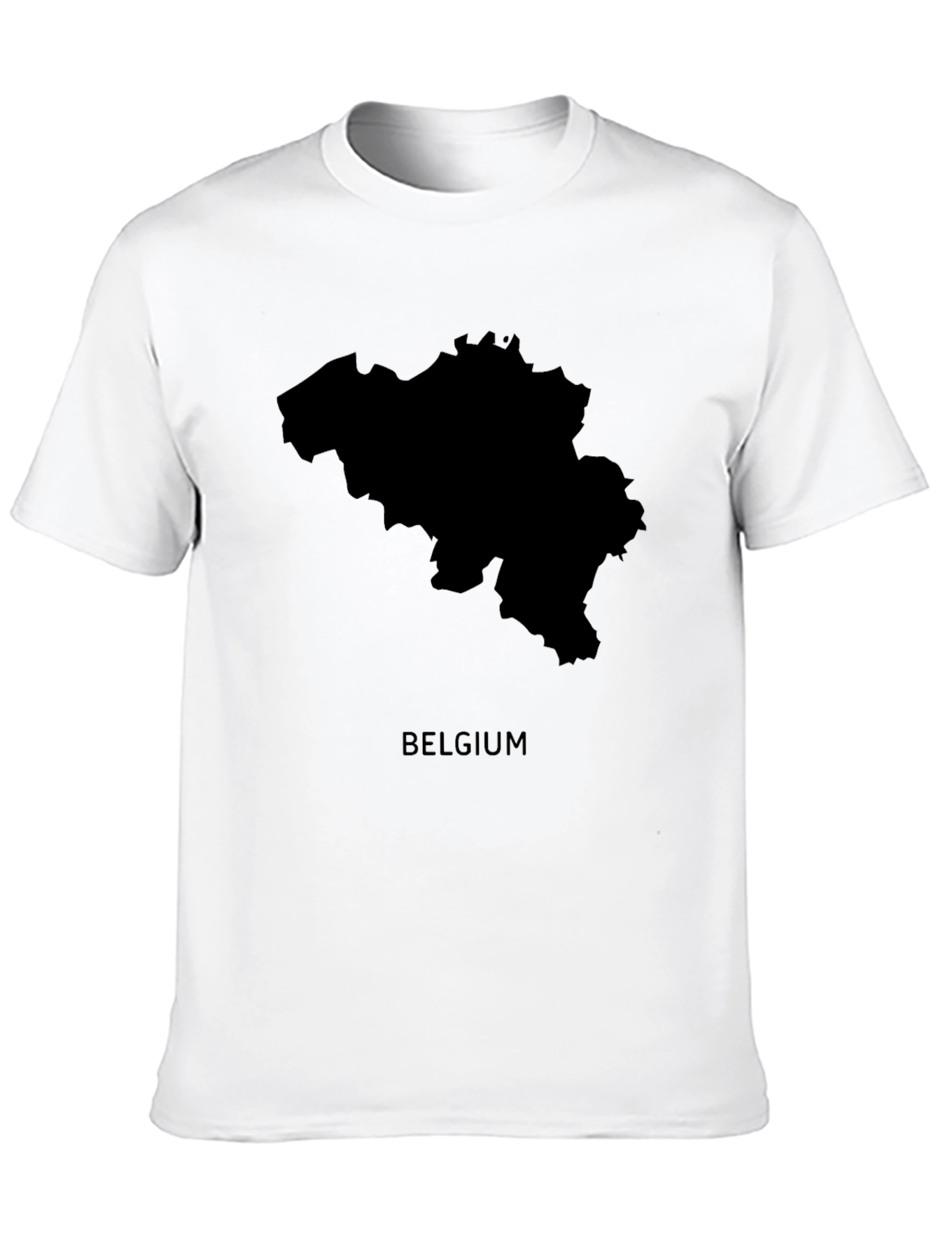 Belgium Map T-Shirt - Stylish Country Pride Tee