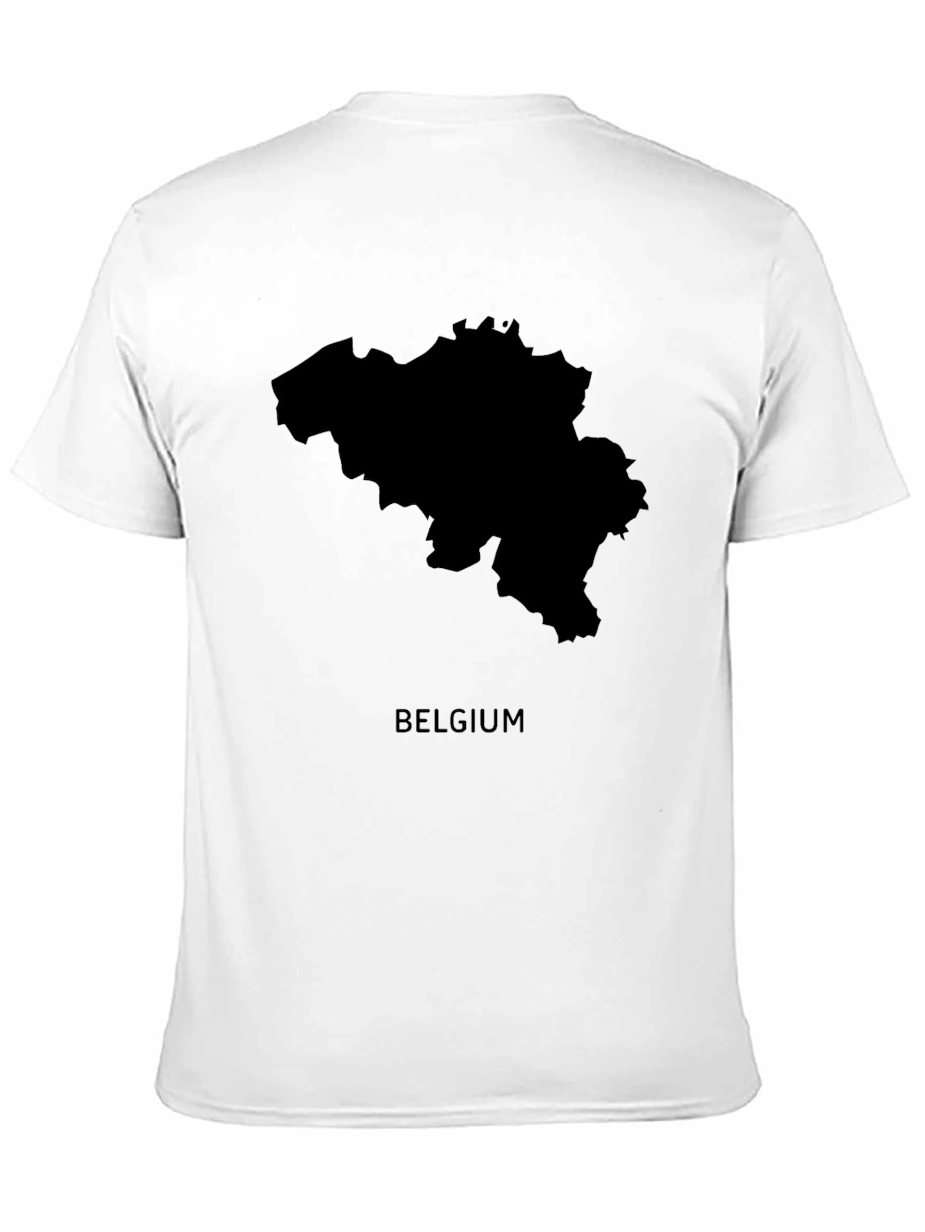 Belgium Map T-Shirt - Stylish Country Pride Tee