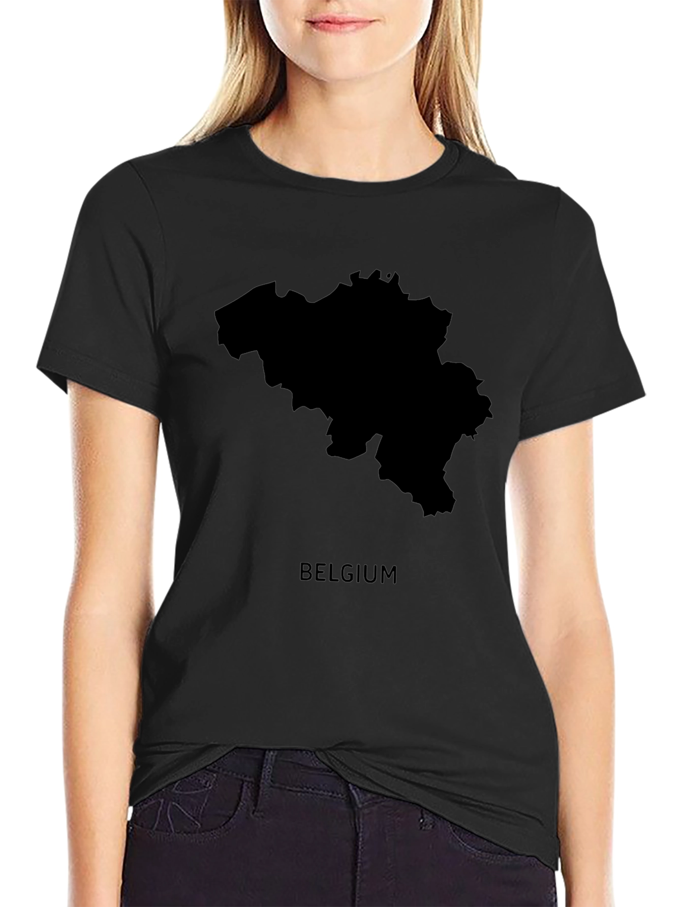 Belgium Map T-Shirt - Stylish Country Pride Tee