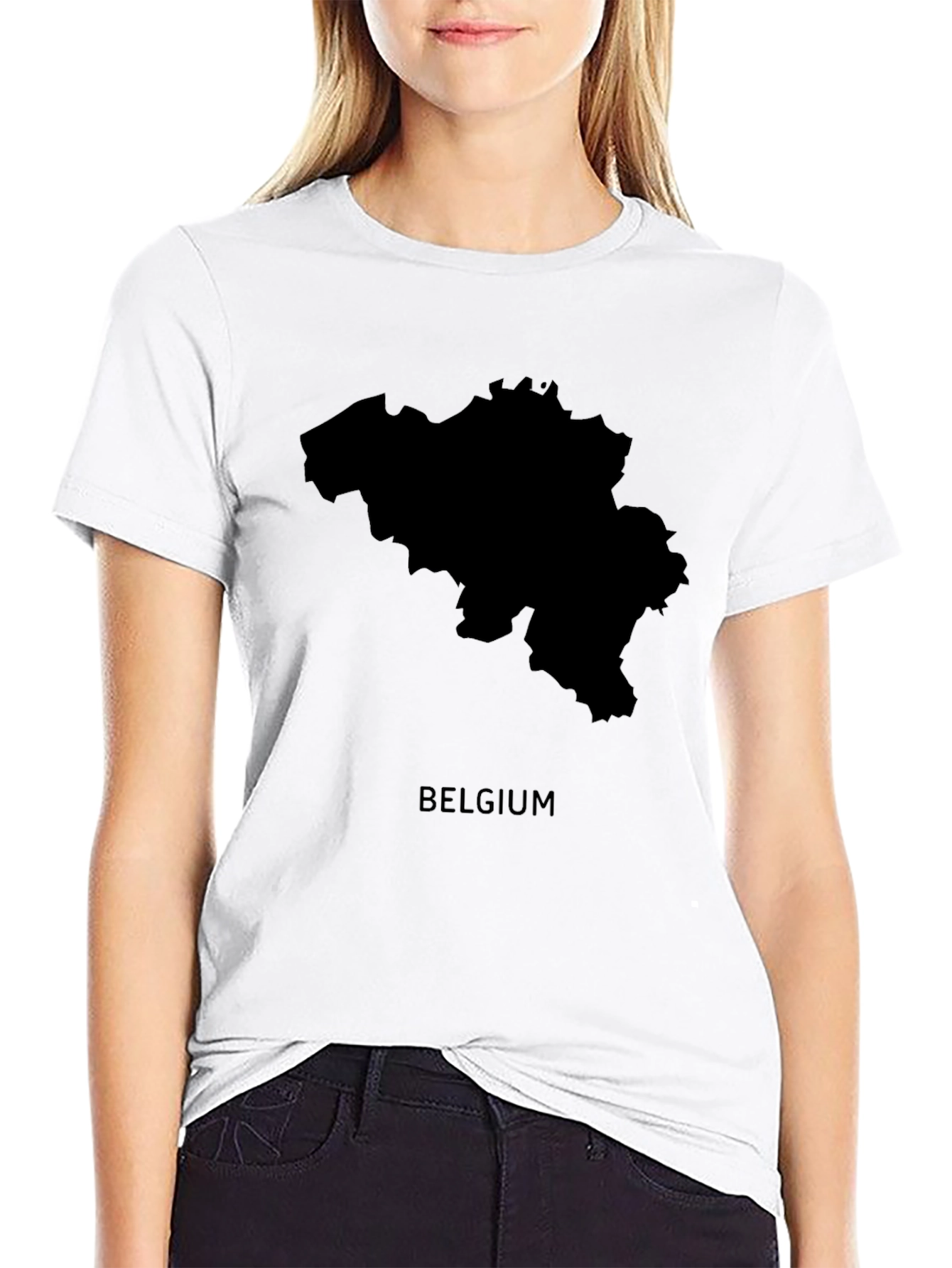 Belgium Map T-Shirt - Stylish Country Pride Tee