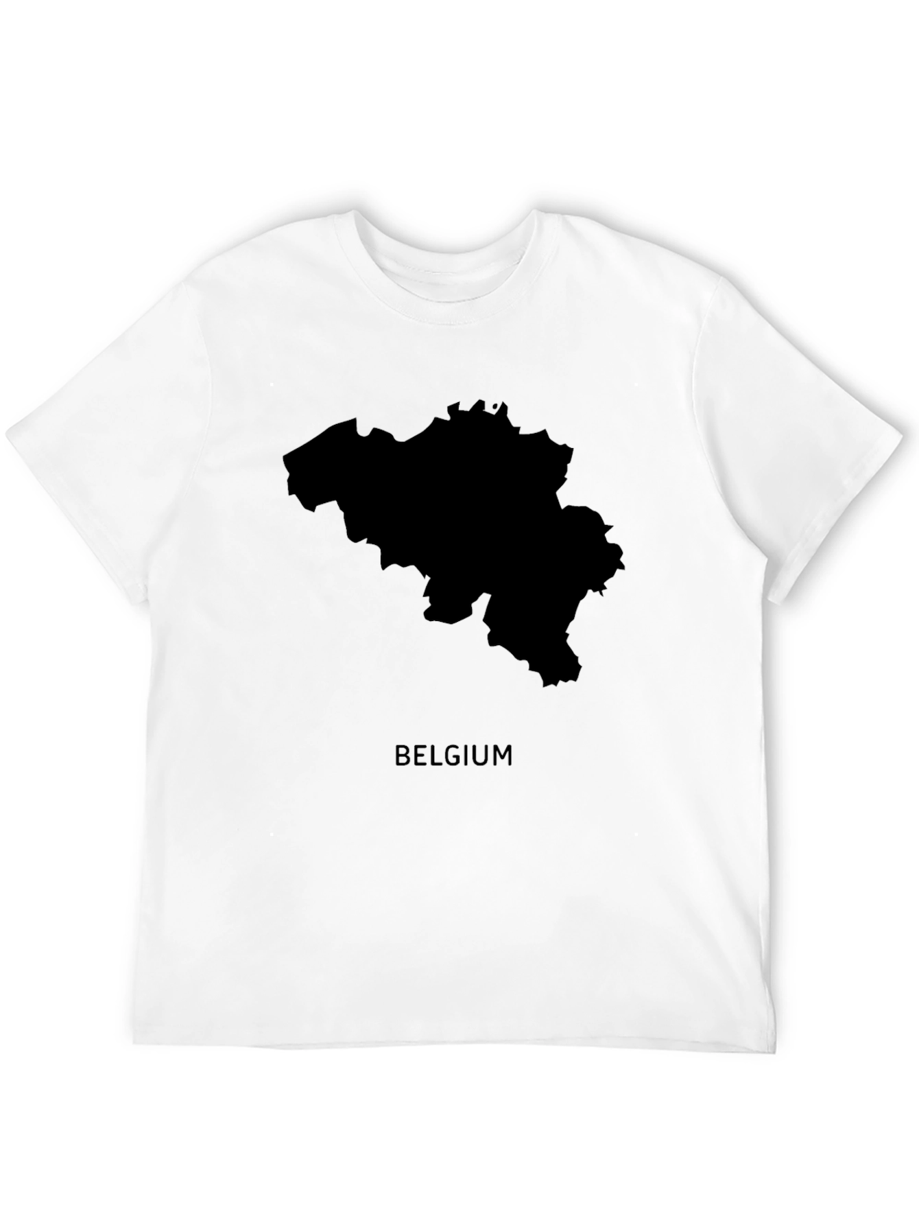 Belgium Map T-Shirt - Stylish Country Pride Tee