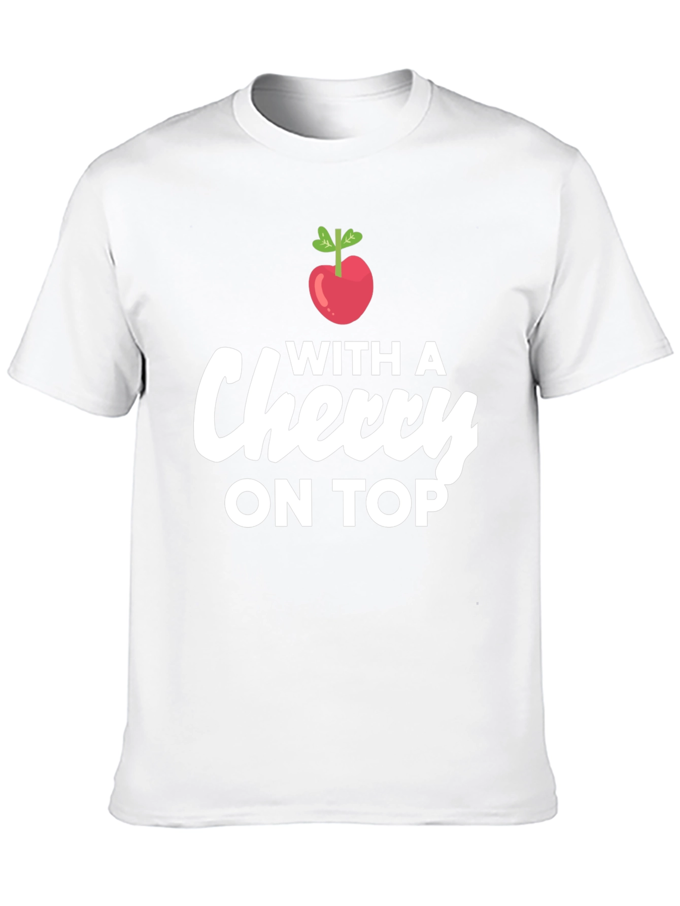 Cherry On Top Graphic T-Shirt - Fun & Stylish!