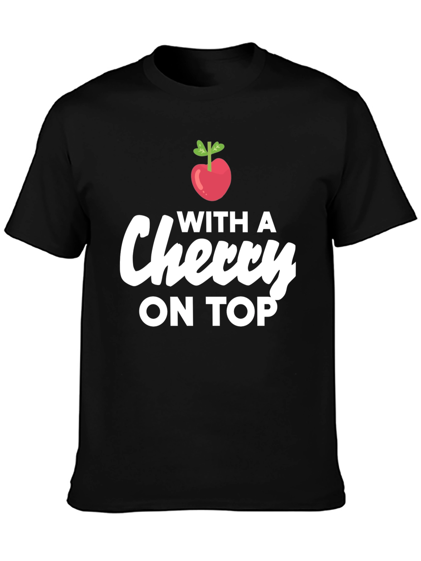 Cherry On Top Graphic T-Shirt - Fun & Stylish!