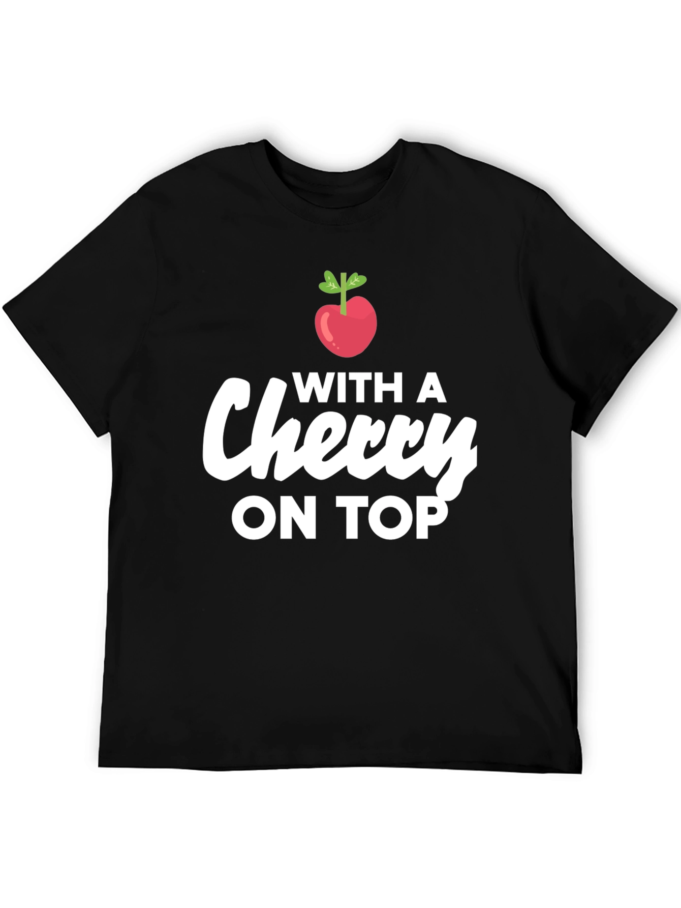 Cherry On Top Graphic T-Shirt - Fun & Stylish!