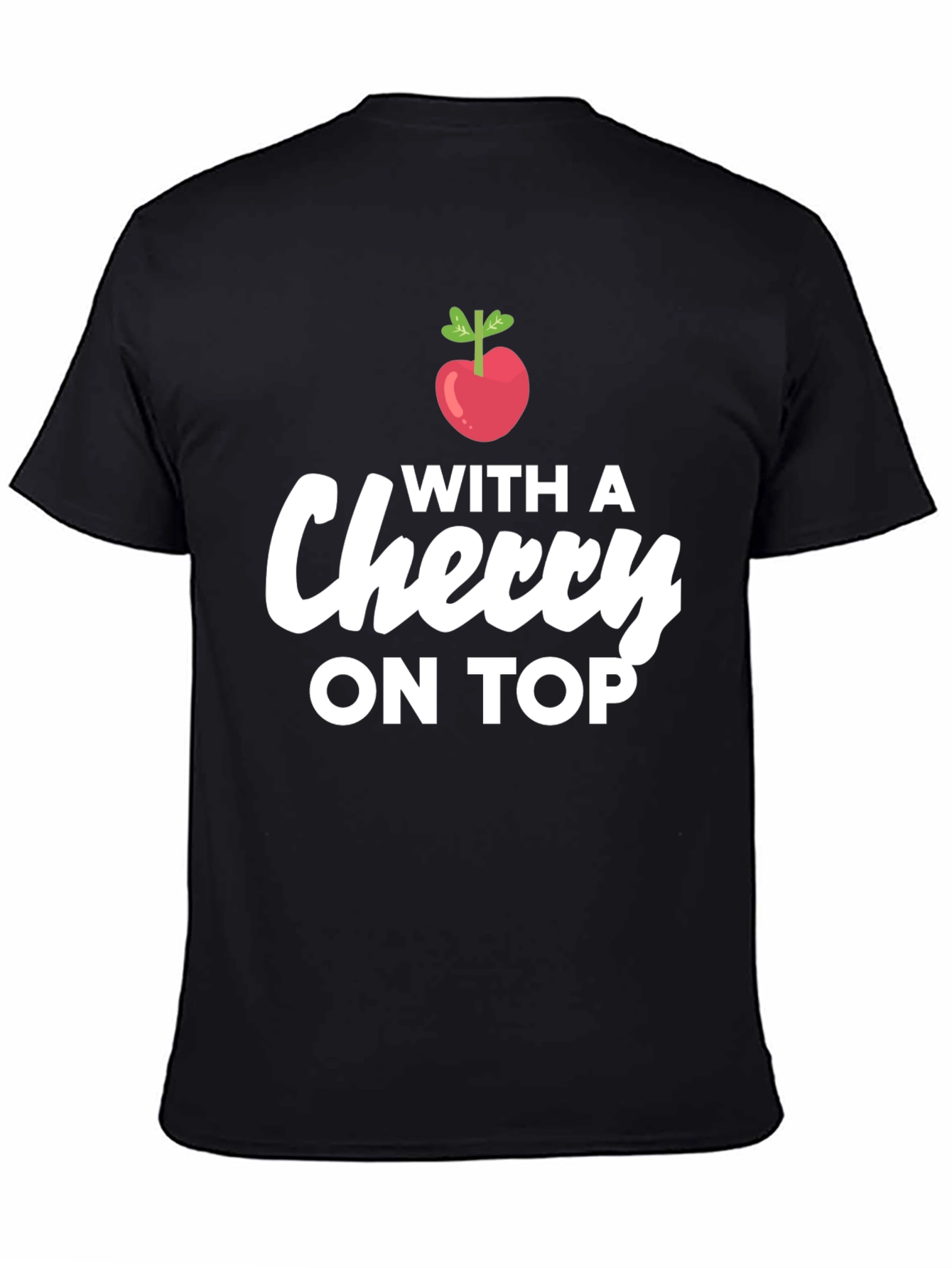 Cherry On Top Graphic T-Shirt - Fun & Stylish!