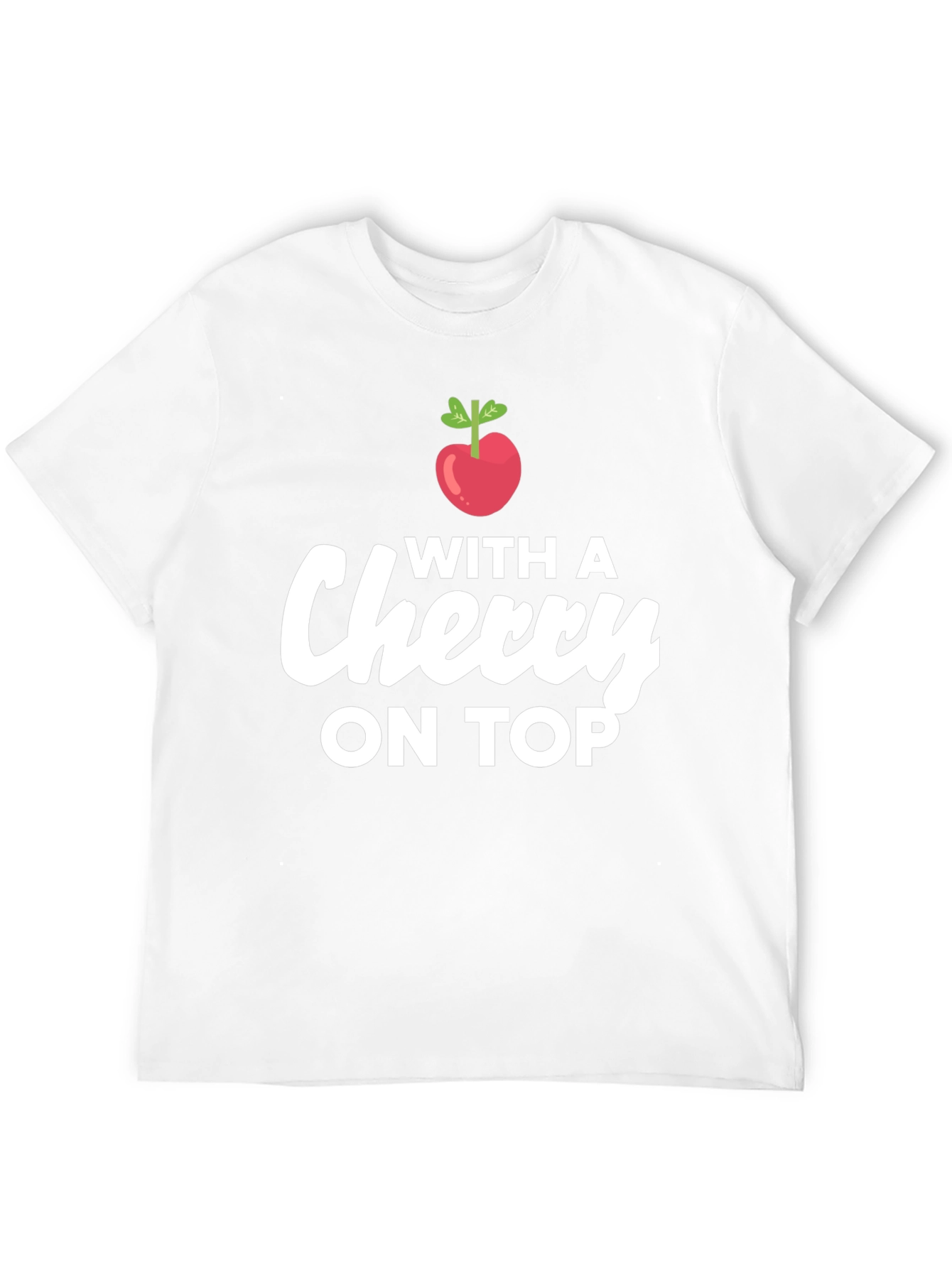 Cherry On Top Graphic T-Shirt - Fun & Stylish!