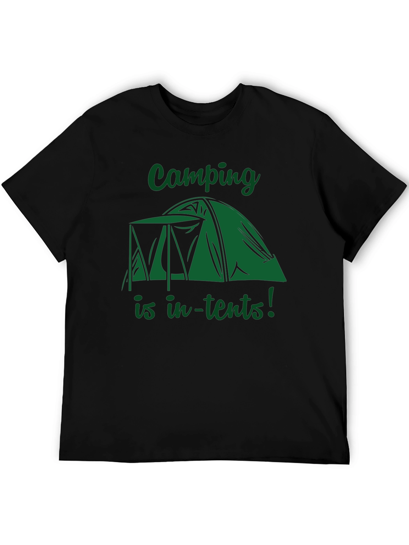 Camping Is In-Tents! Graphic T-Shirt