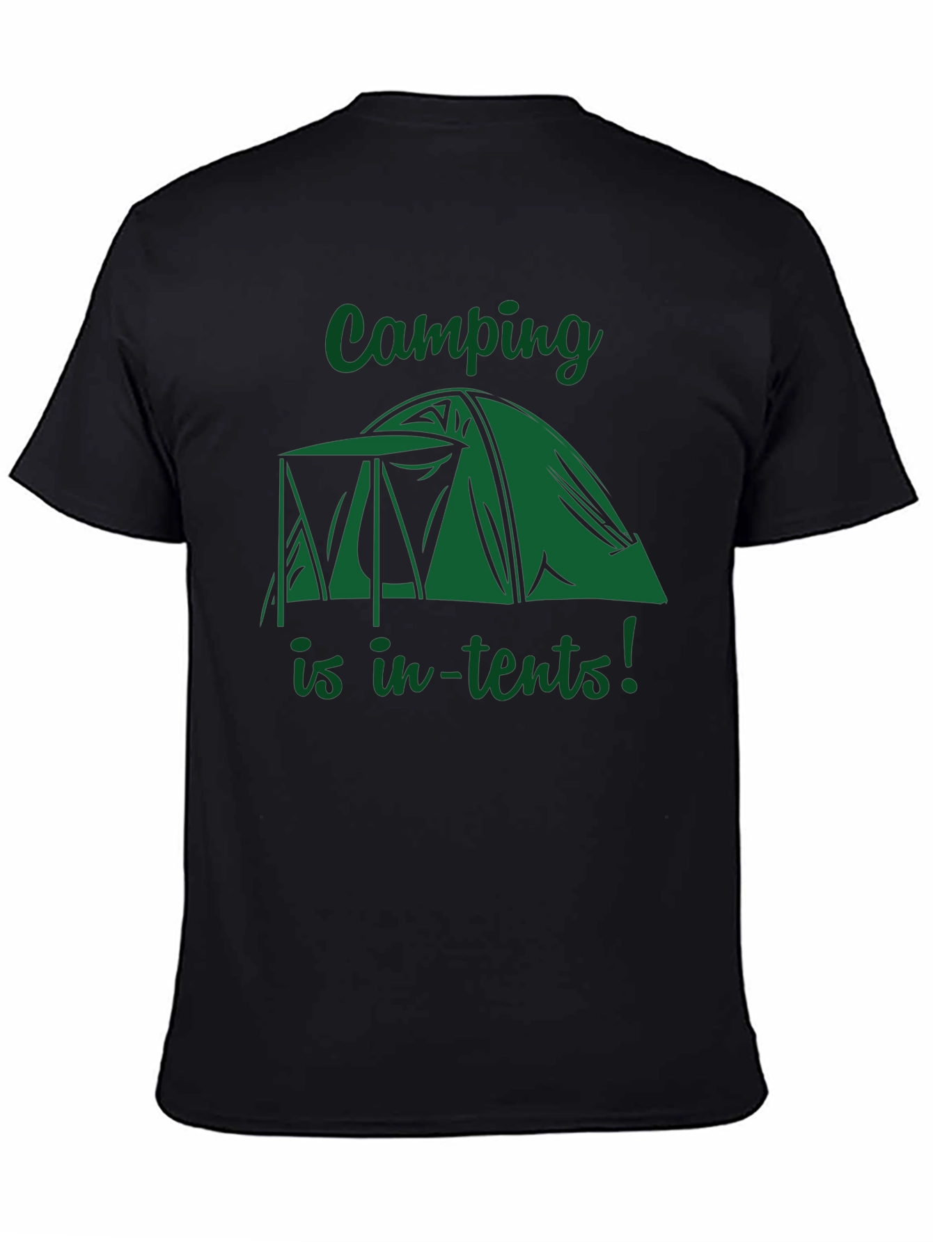 Camping Is In-Tents! Graphic T-Shirt