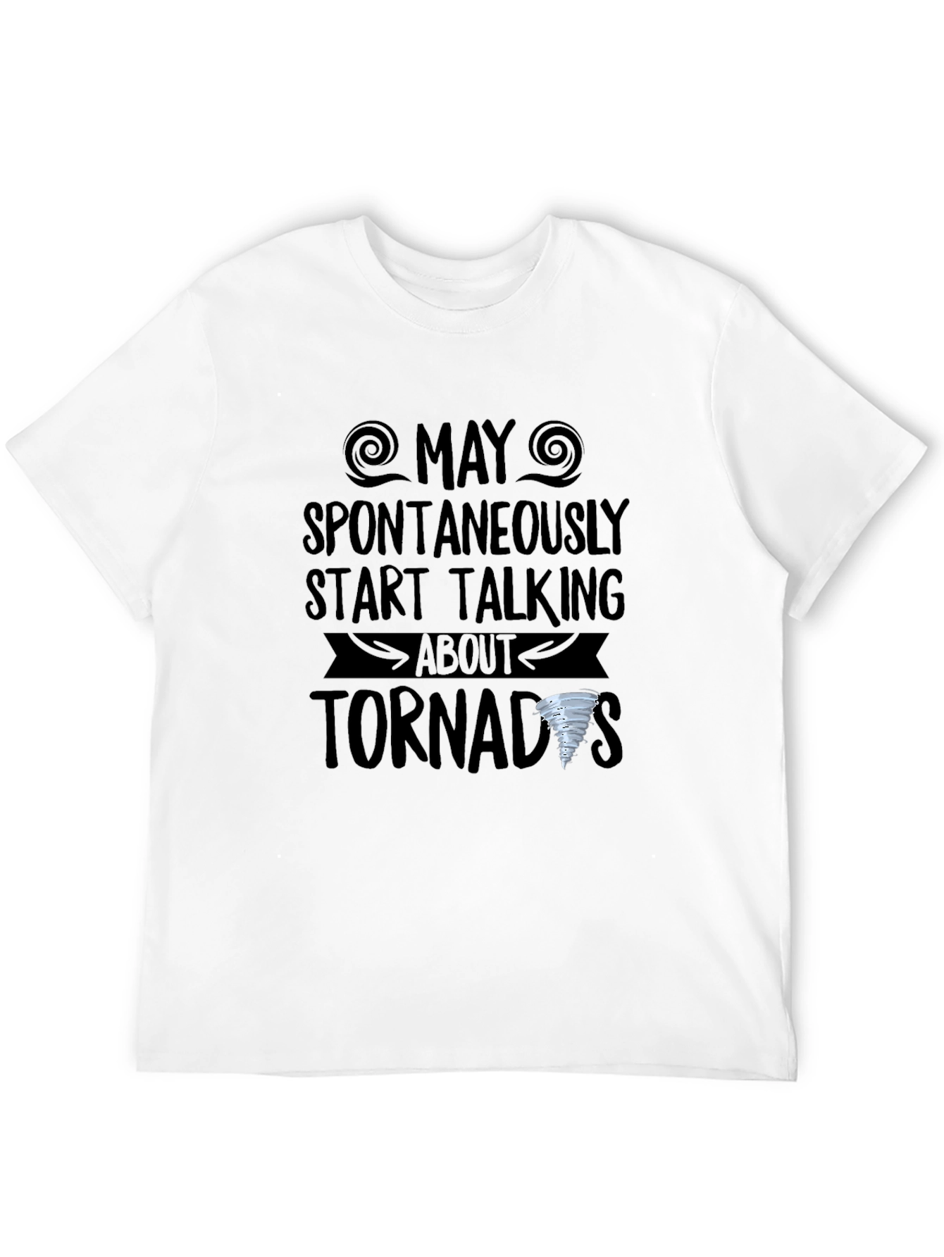 Tornado Enthusiast Black T-Shirt