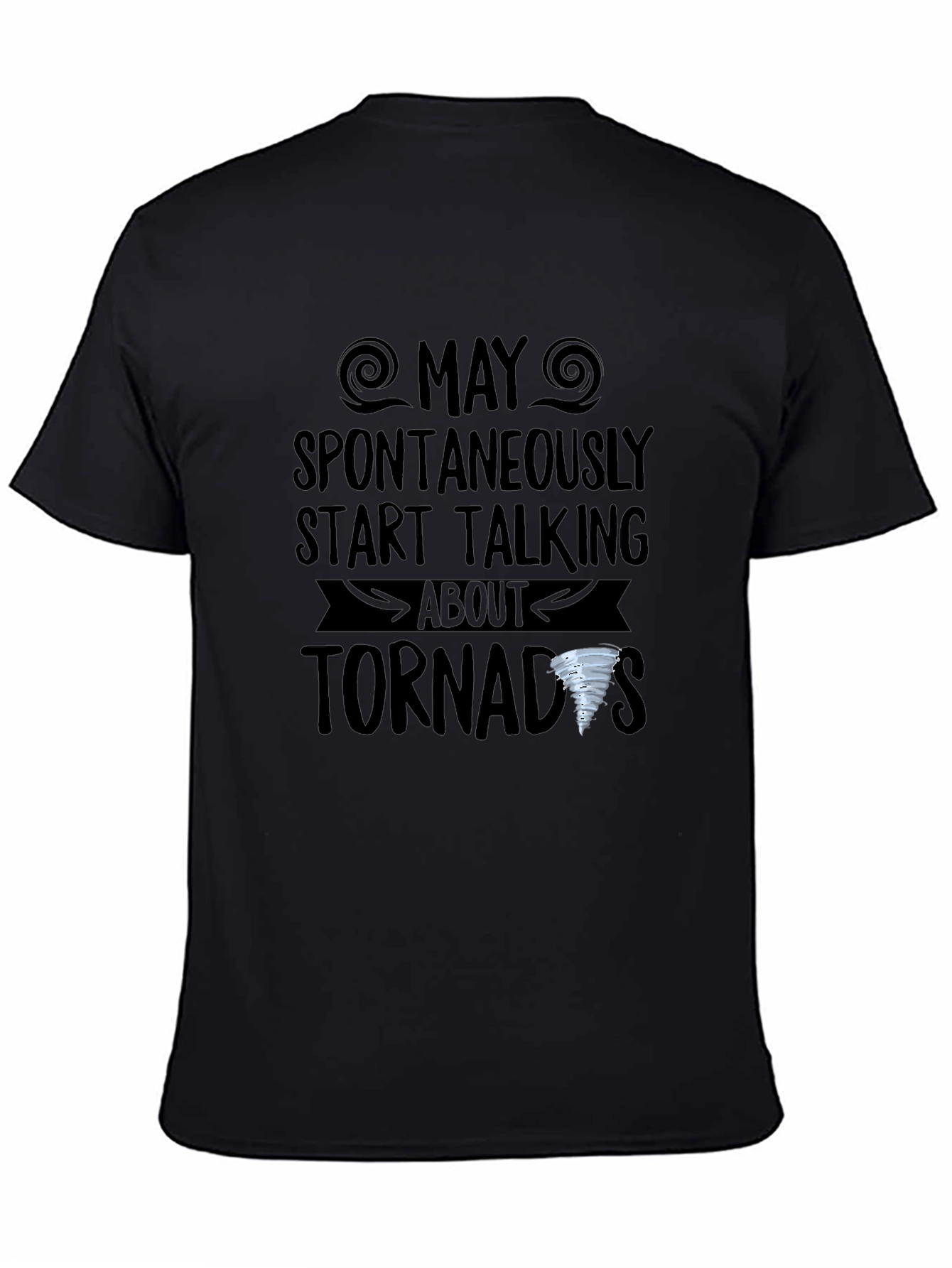 Tornado Enthusiast Black T-Shirt
