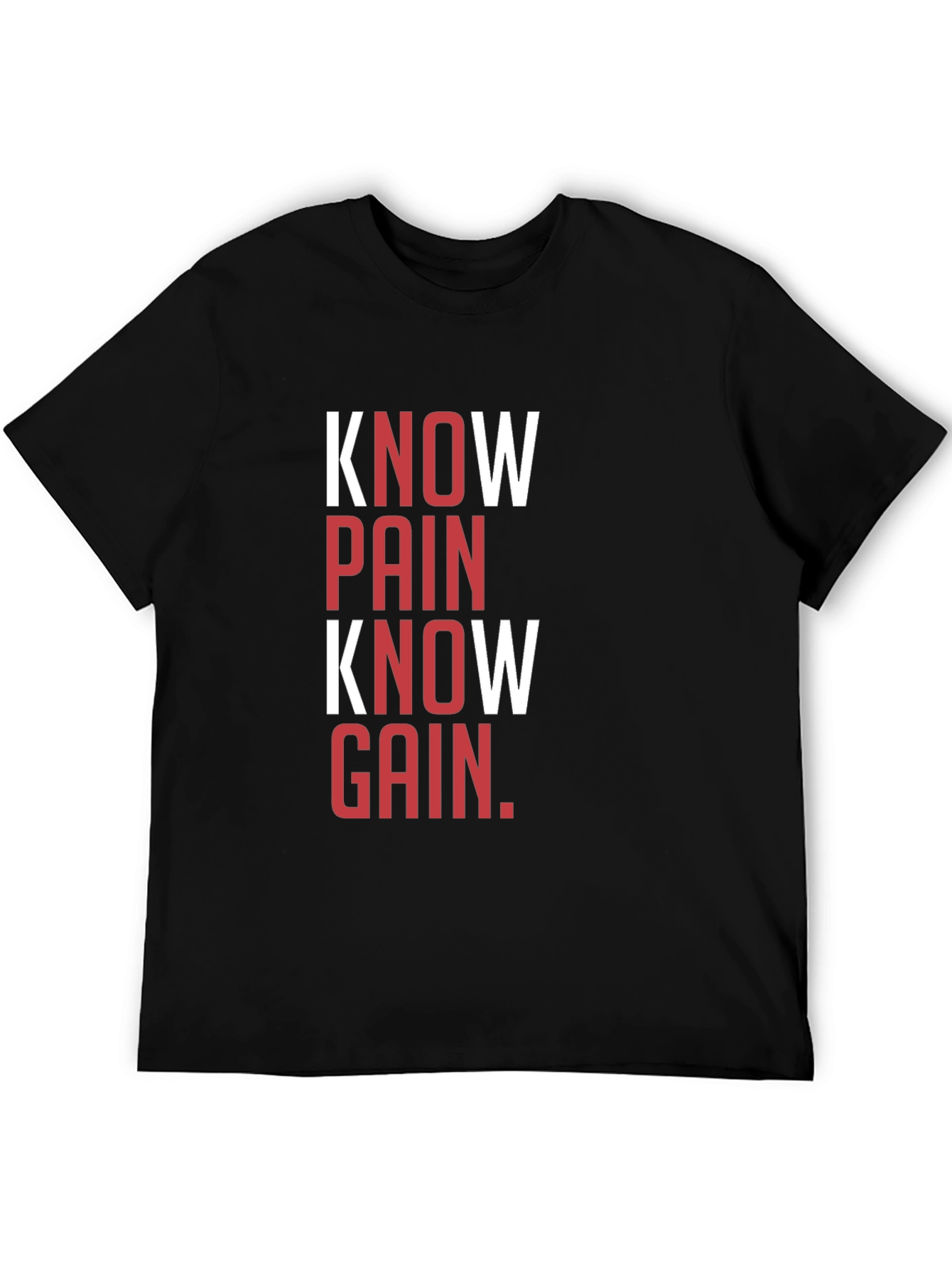 Know Pain Know Gain Graphic Tee