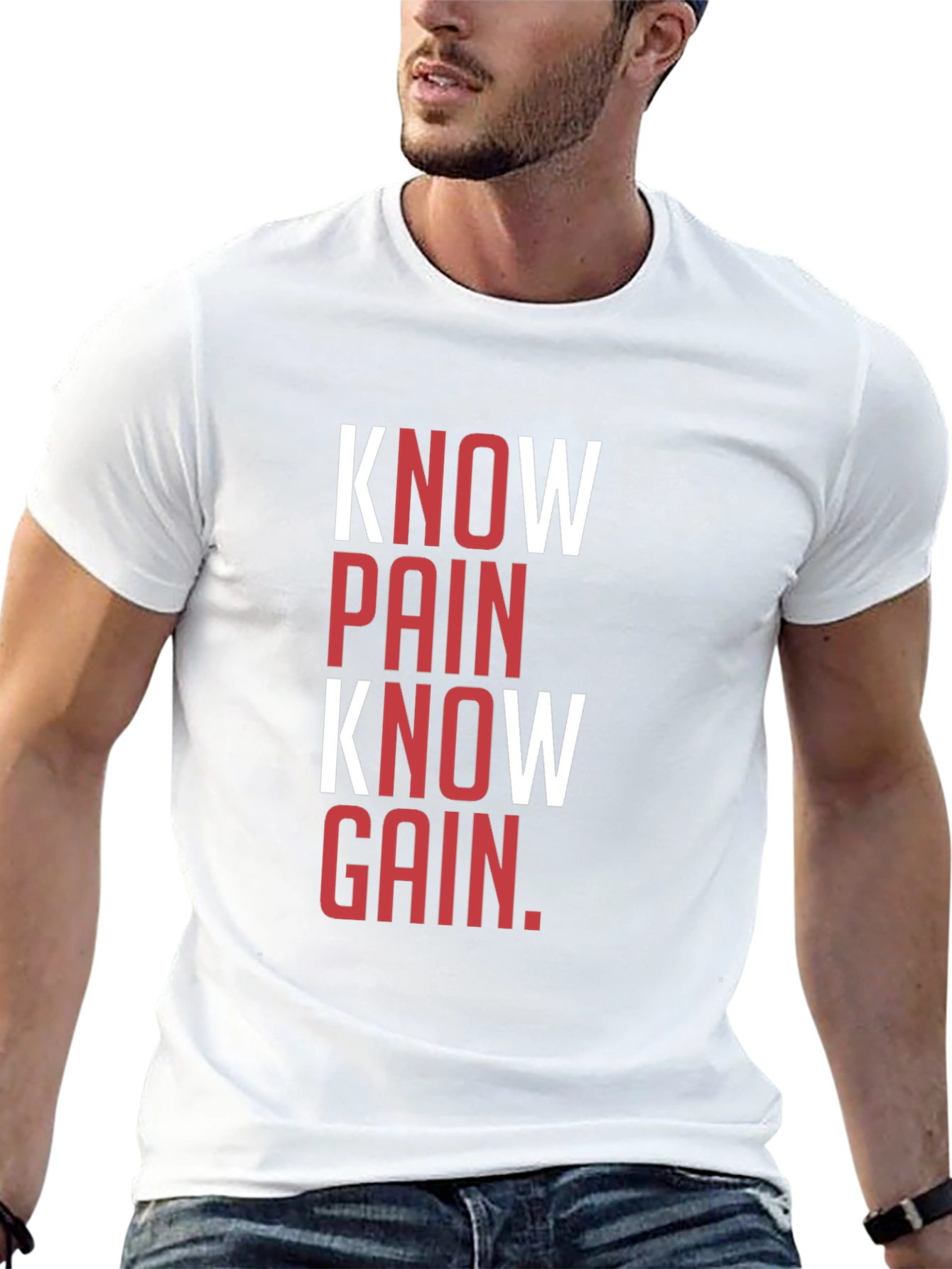 Know Pain Know Gain Graphic Tee
