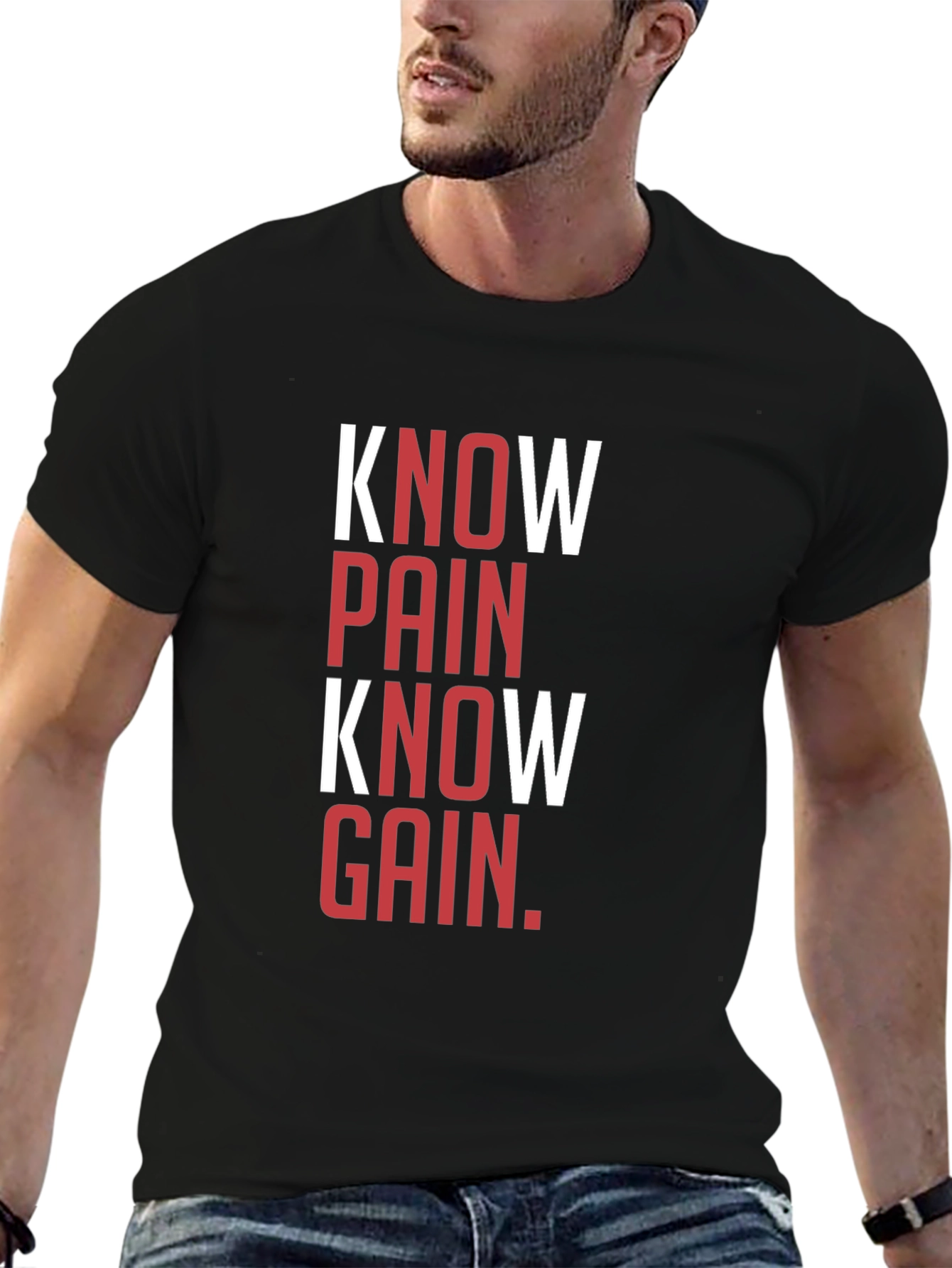 Know Pain Know Gain Graphic Tee