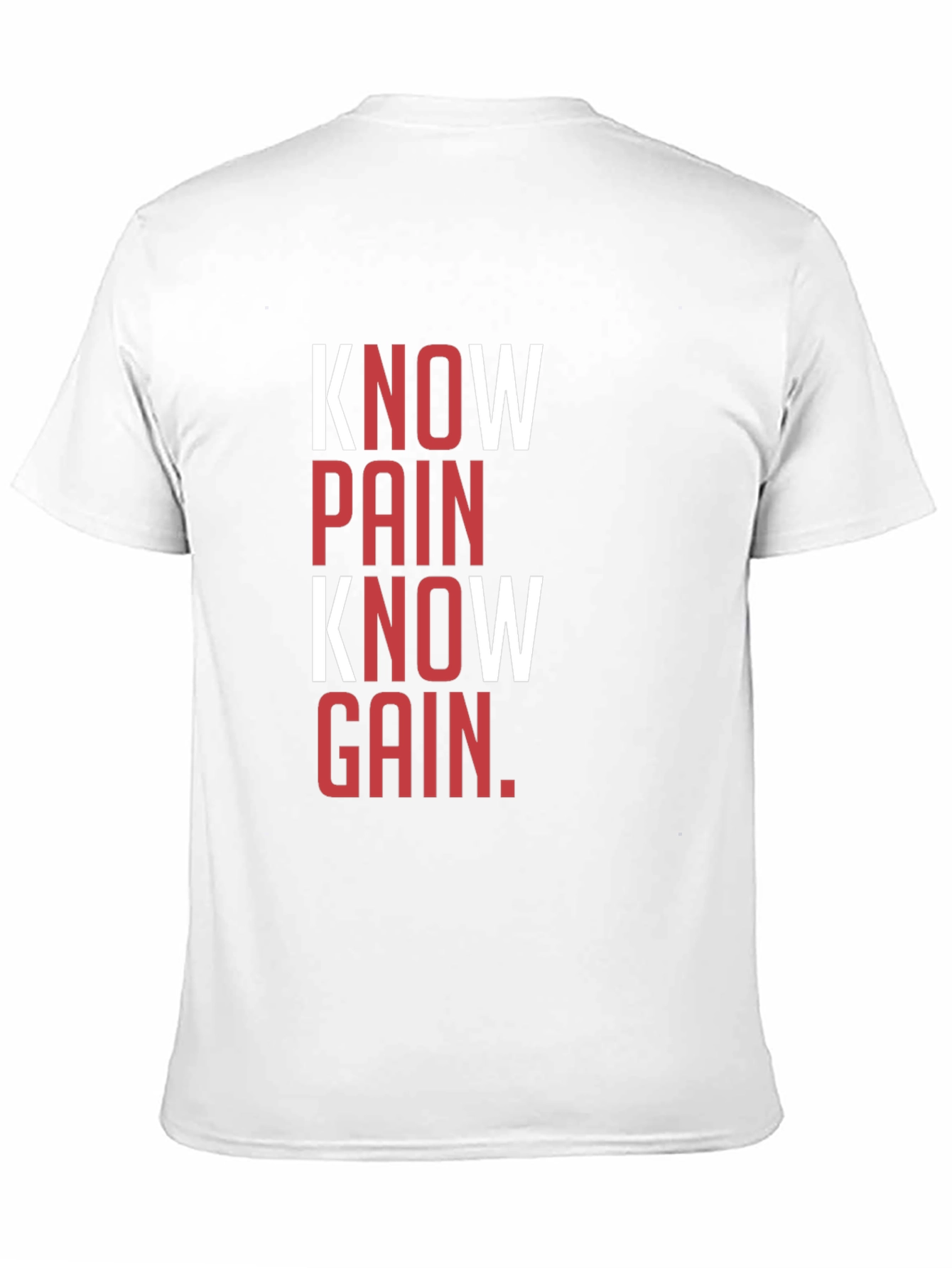 Know Pain Know Gain Graphic Tee