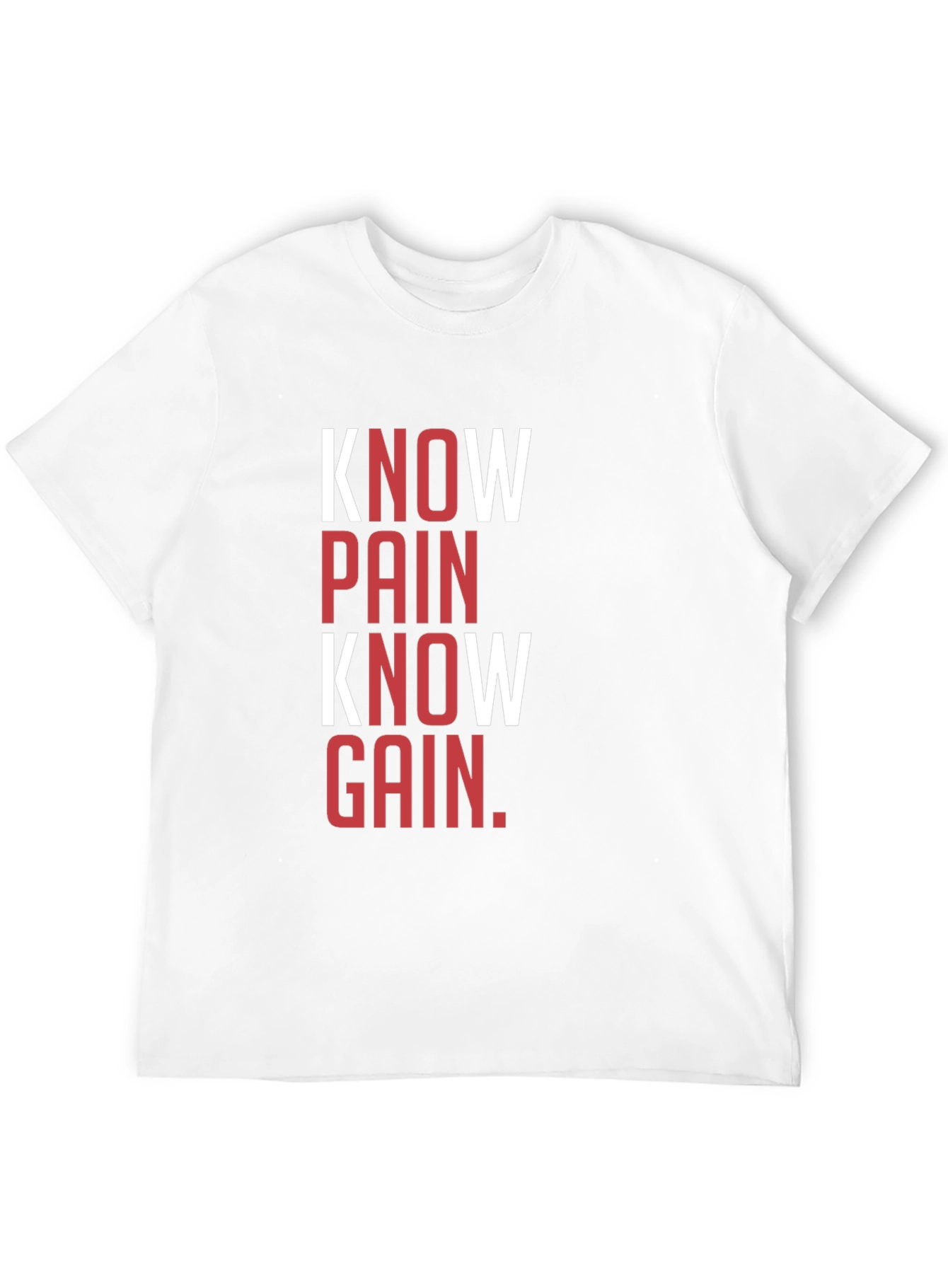 Know Pain Know Gain Graphic Tee