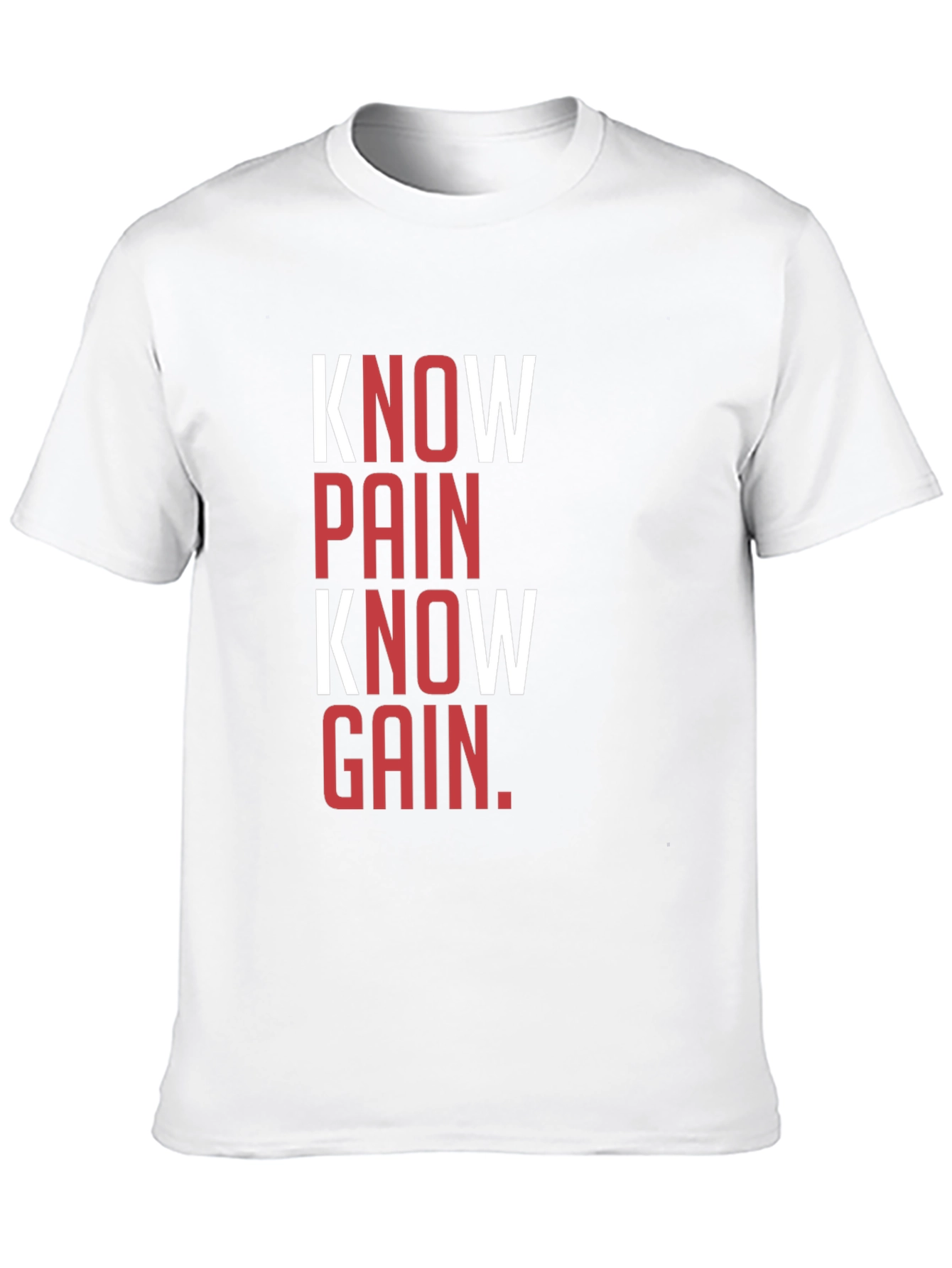 Know Pain Know Gain Graphic Tee
