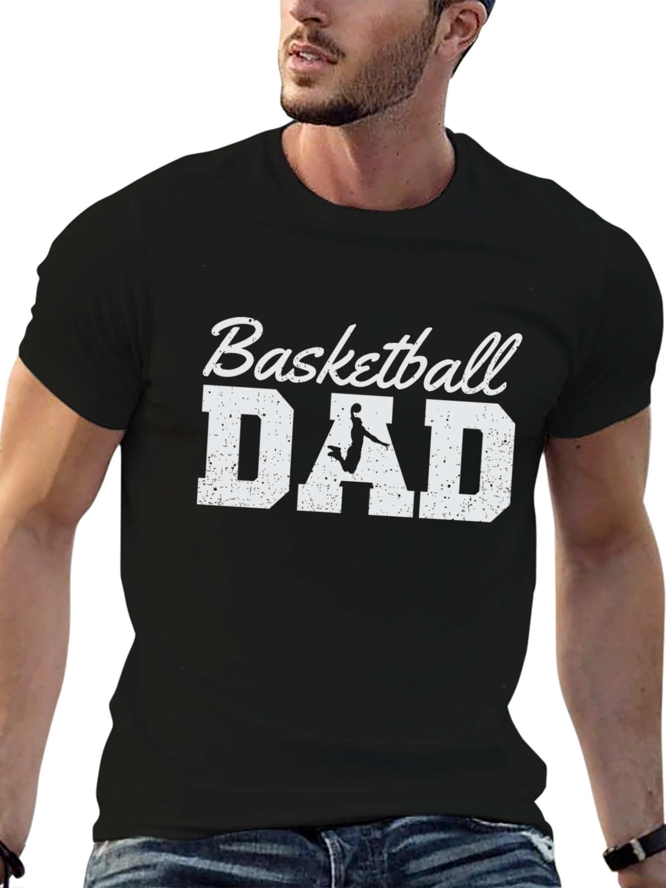 Basketball Dad Graphic T-Shirt