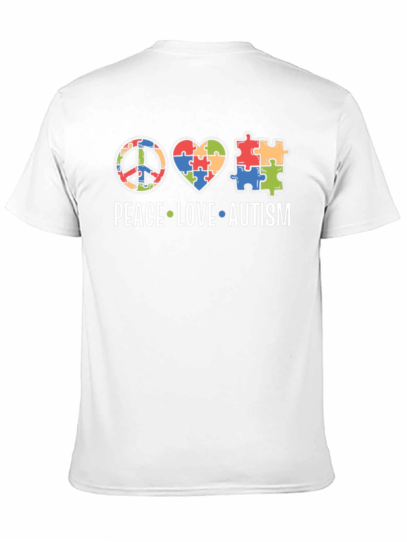Peace Love Autism T-Shirt
