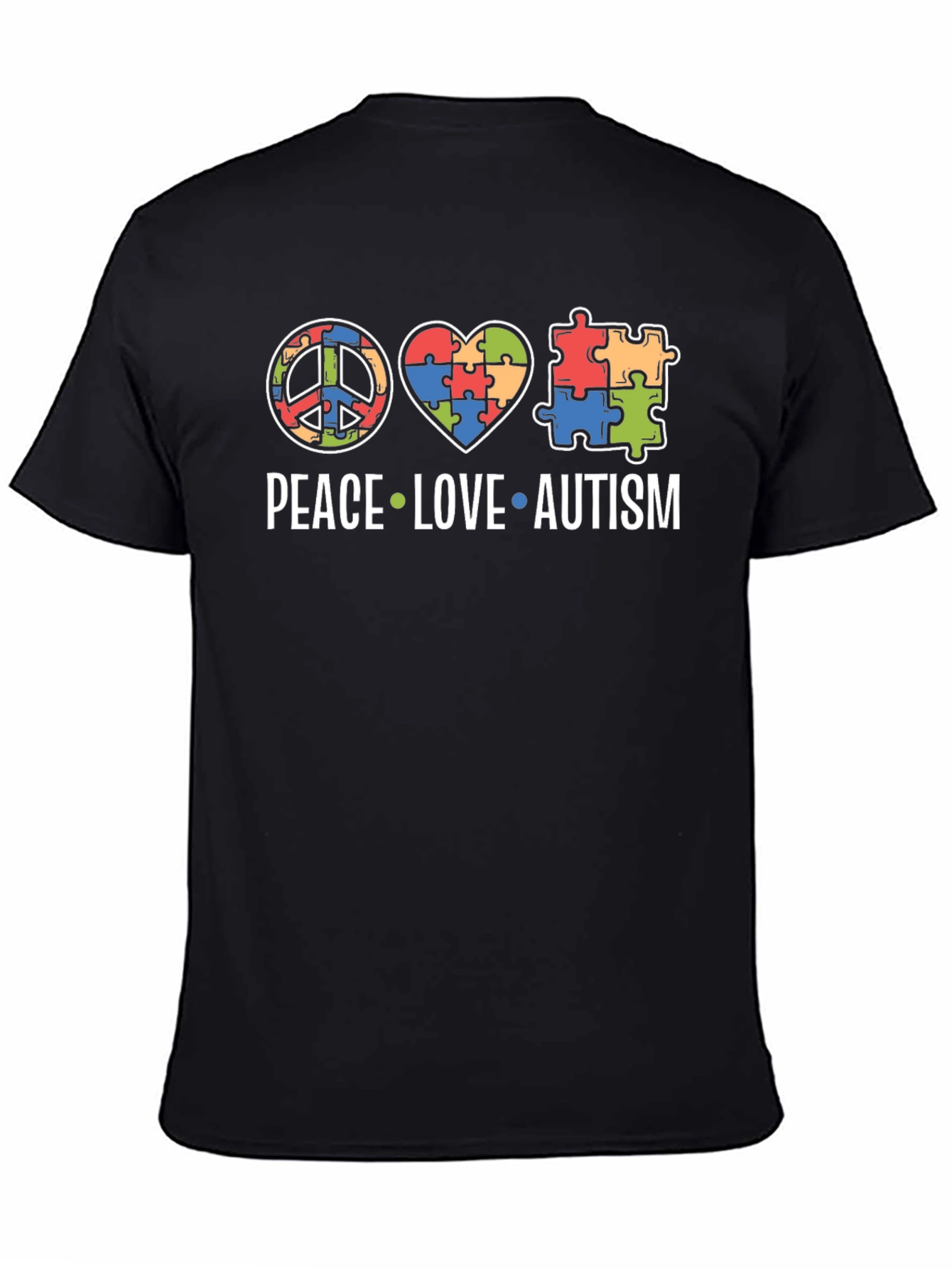 Peace Love Autism T-Shirt