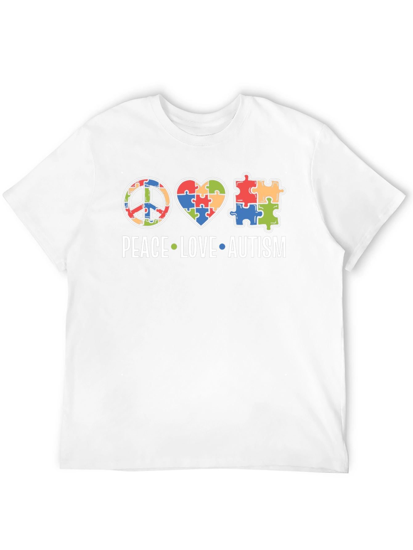 Peace Love Autism T-Shirt