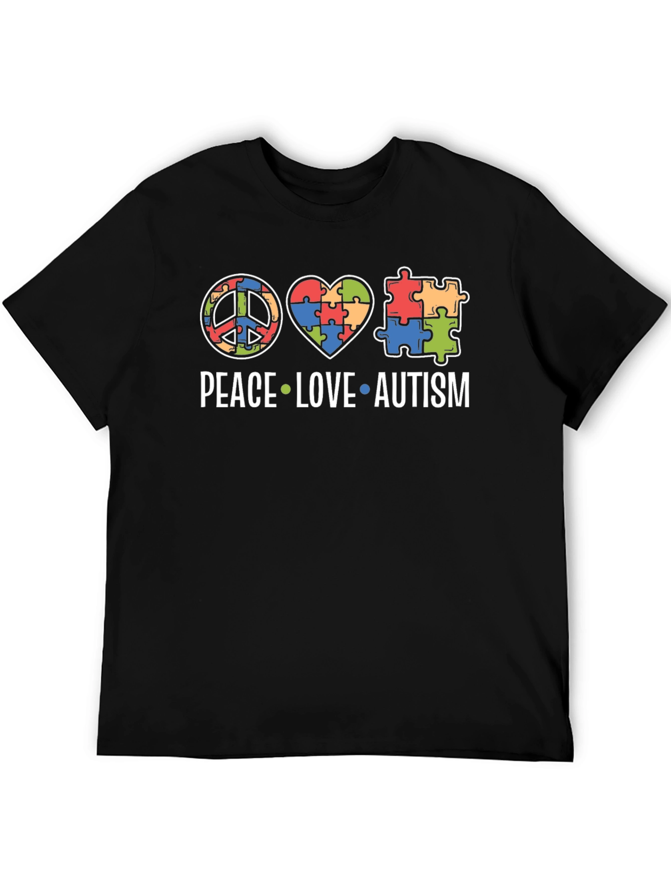 Peace Love Autism T-Shirt