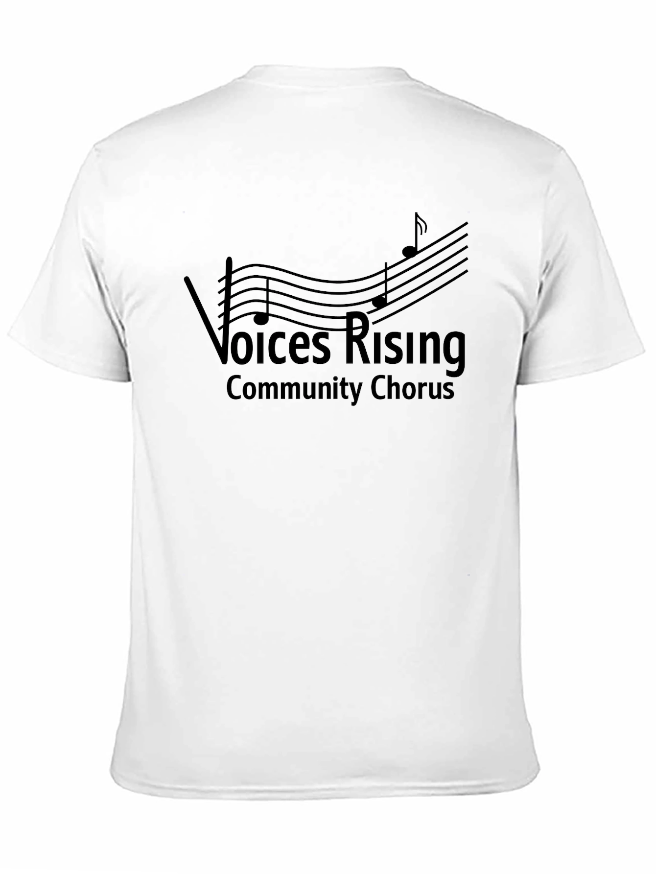 Voices Rising Chorus T-Shirt - Community Music Tee