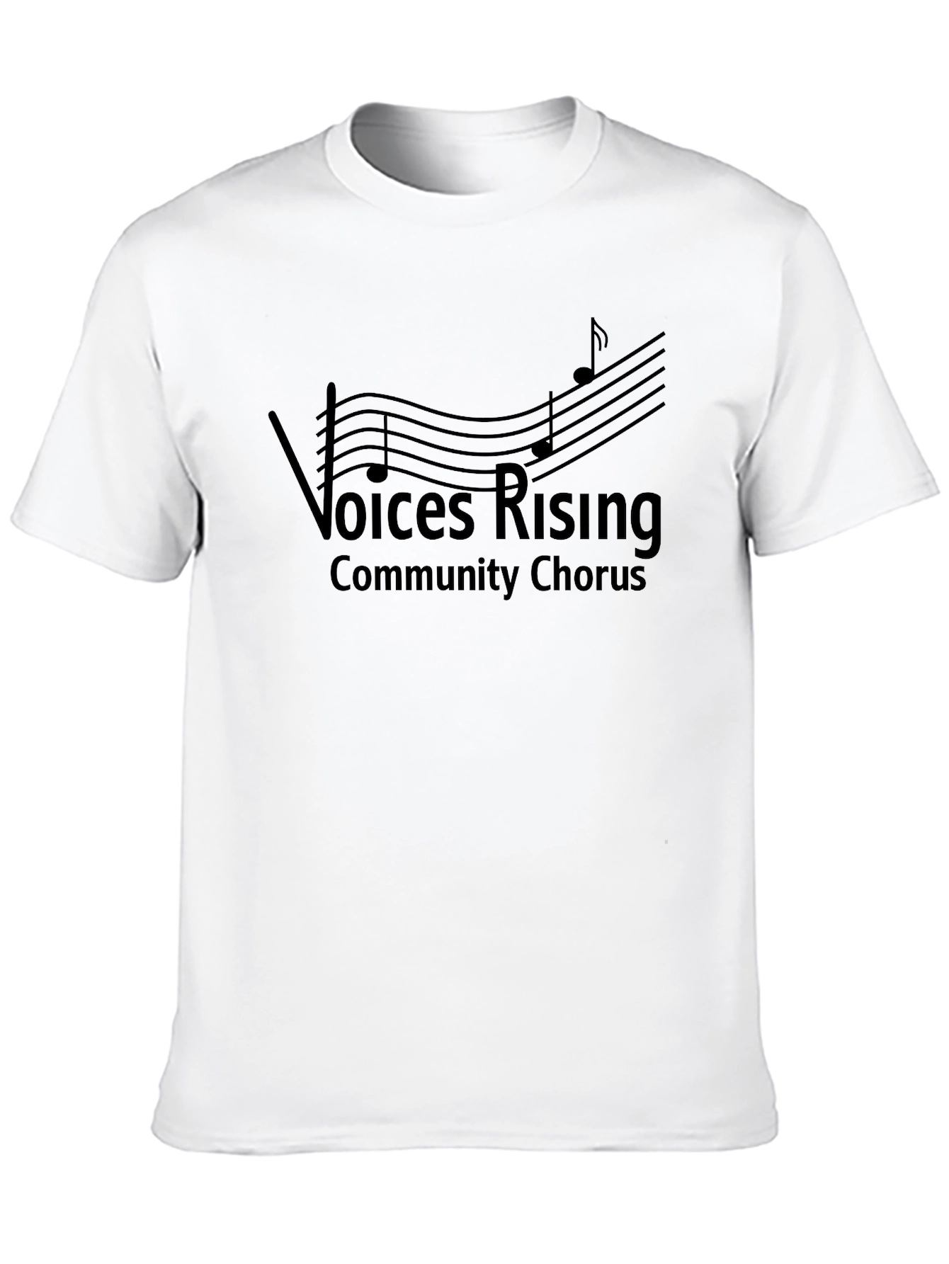 Voices Rising Chorus T-Shirt - Community Music Tee