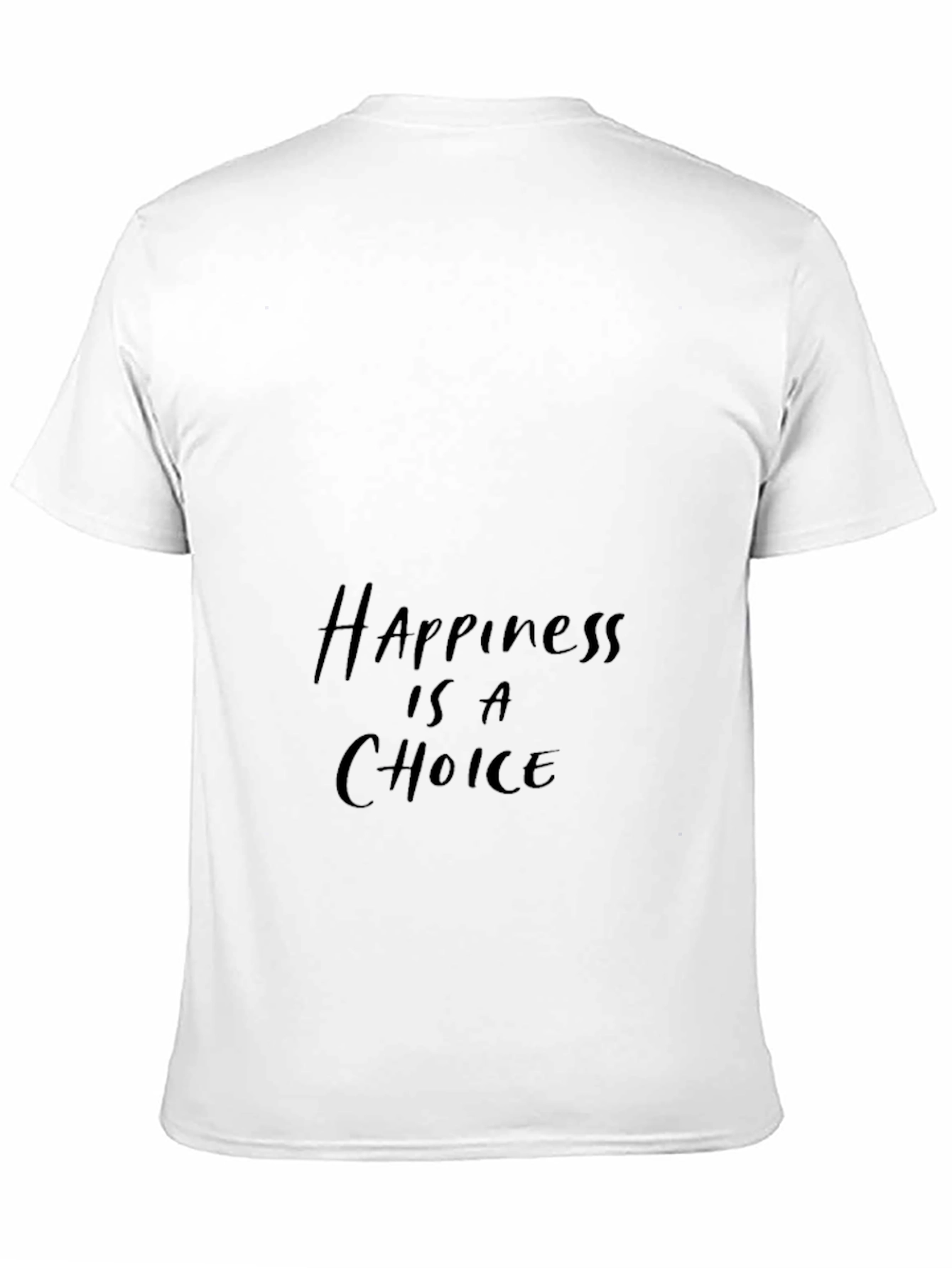 Happiness is a Choice Black T-Shirt