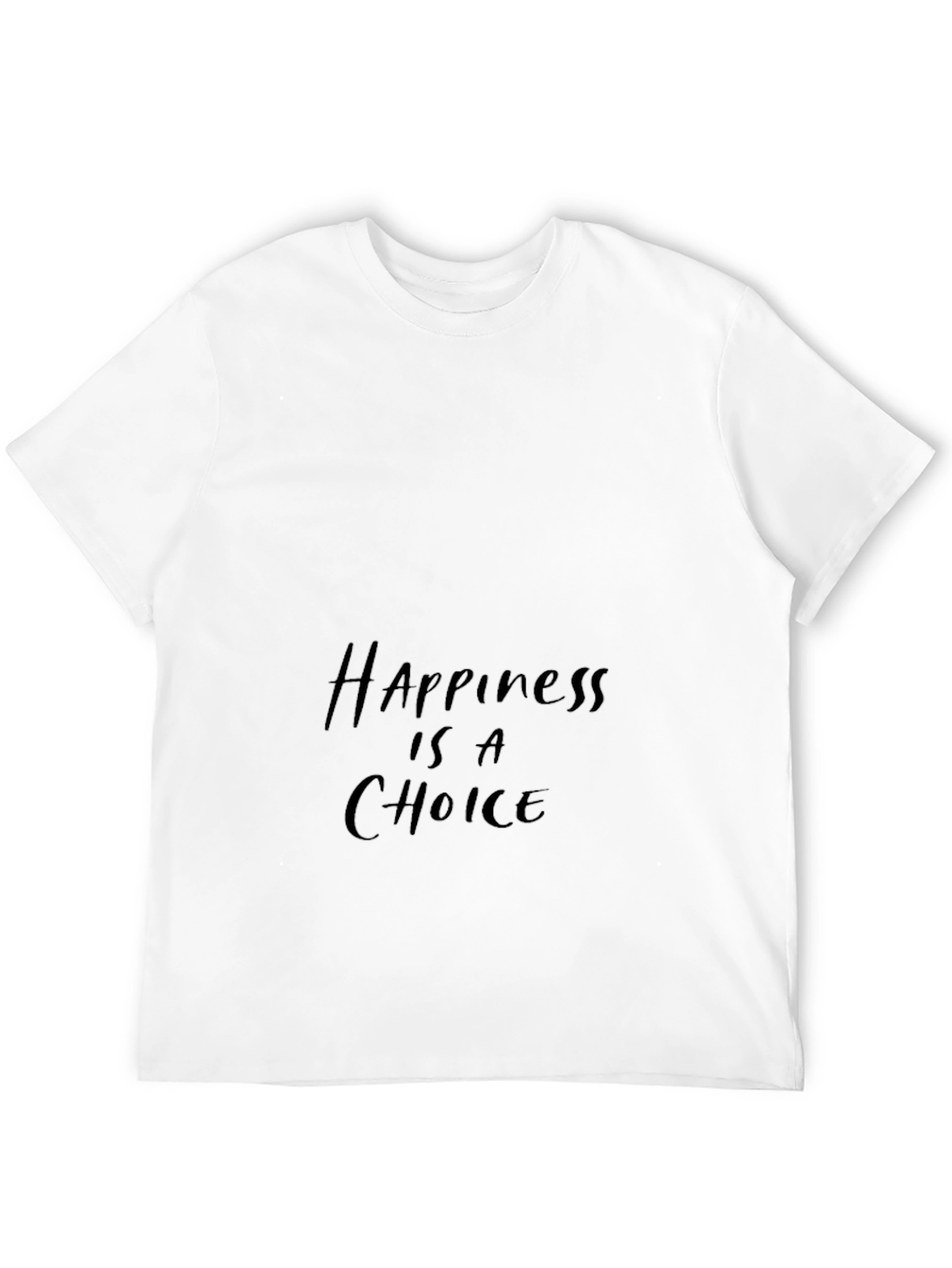 Happiness is a Choice Black T-Shirt