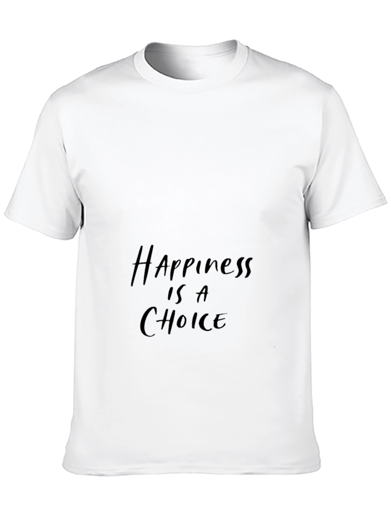 Happiness is a Choice Black T-Shirt
