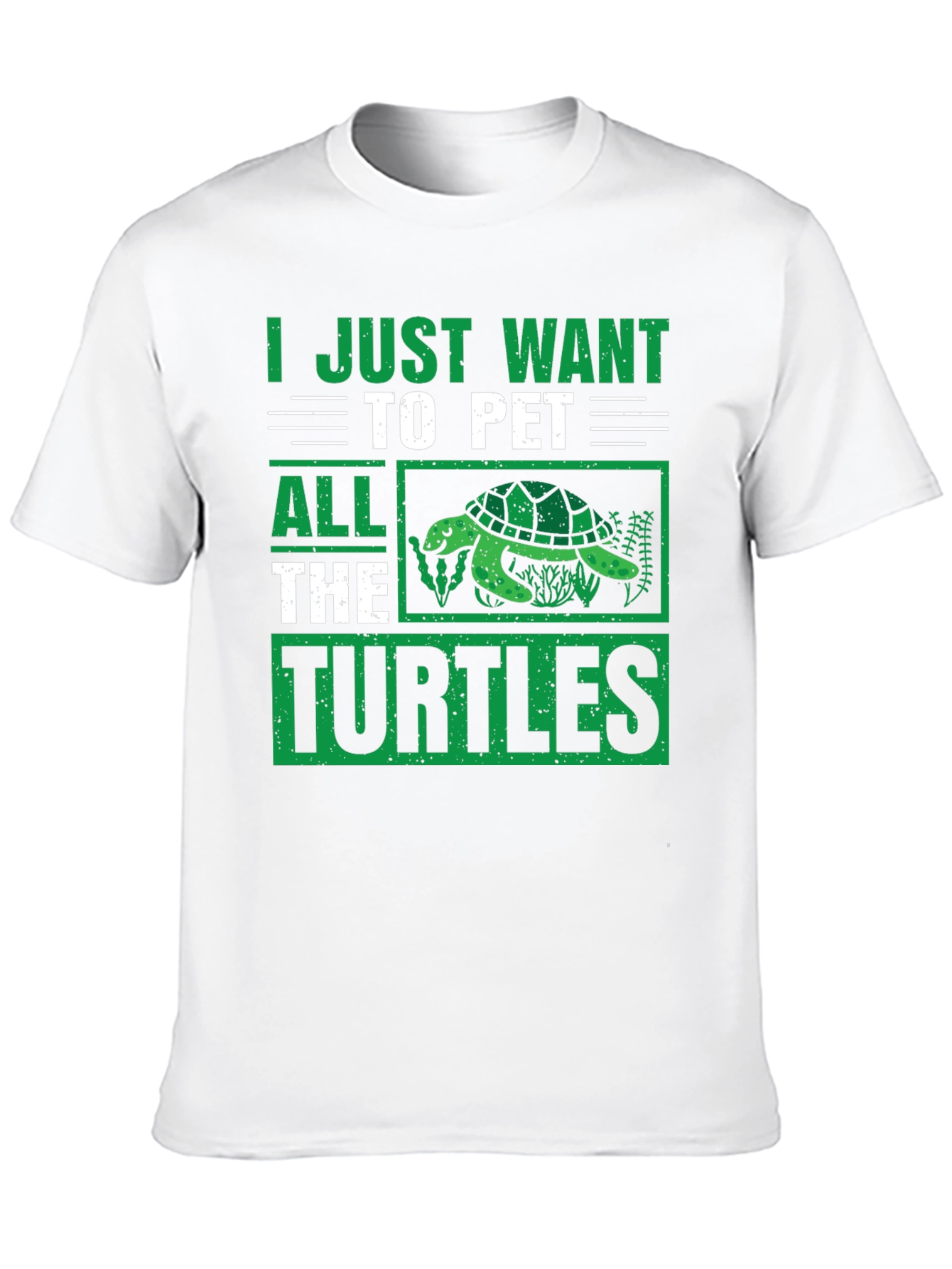 Turtle Lover T-Shirt: Pet All The Turtles!