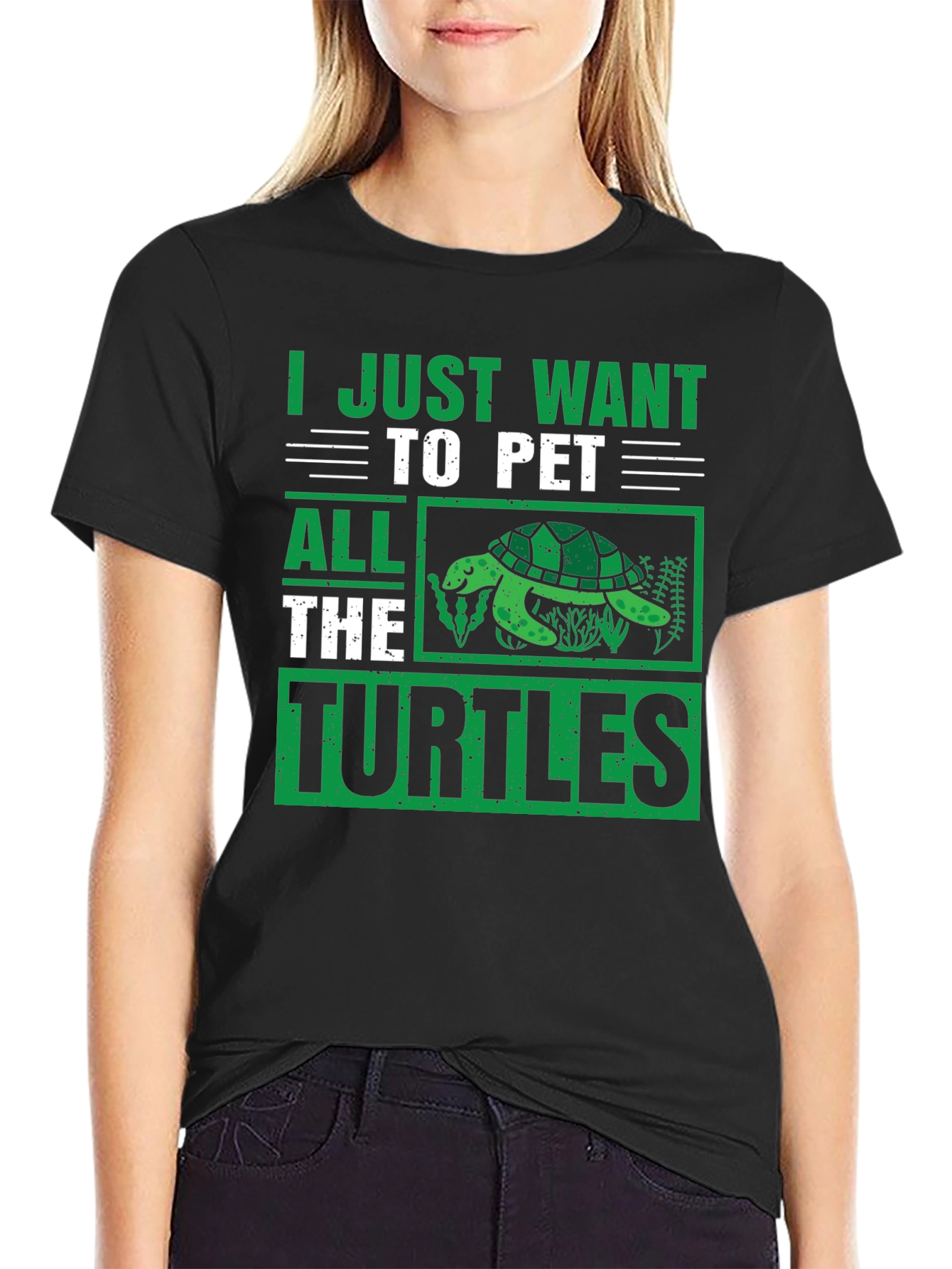 Turtle Lover T-Shirt: Pet All The Turtles!