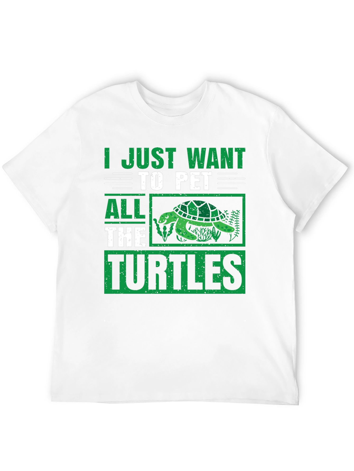 Turtle Lover T-Shirt: Pet All The Turtles!