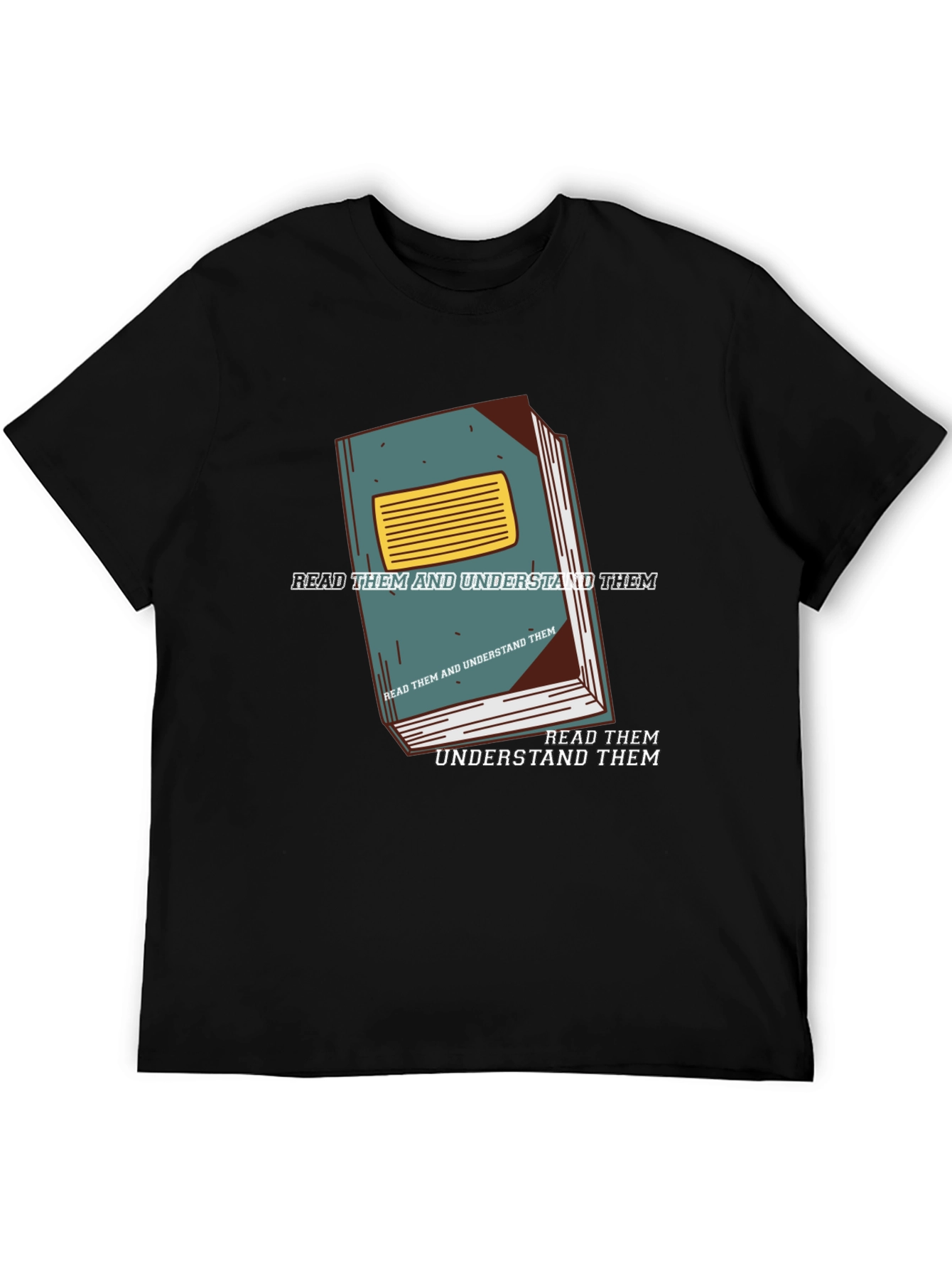 Read & Understand Them Black T-Shirt
