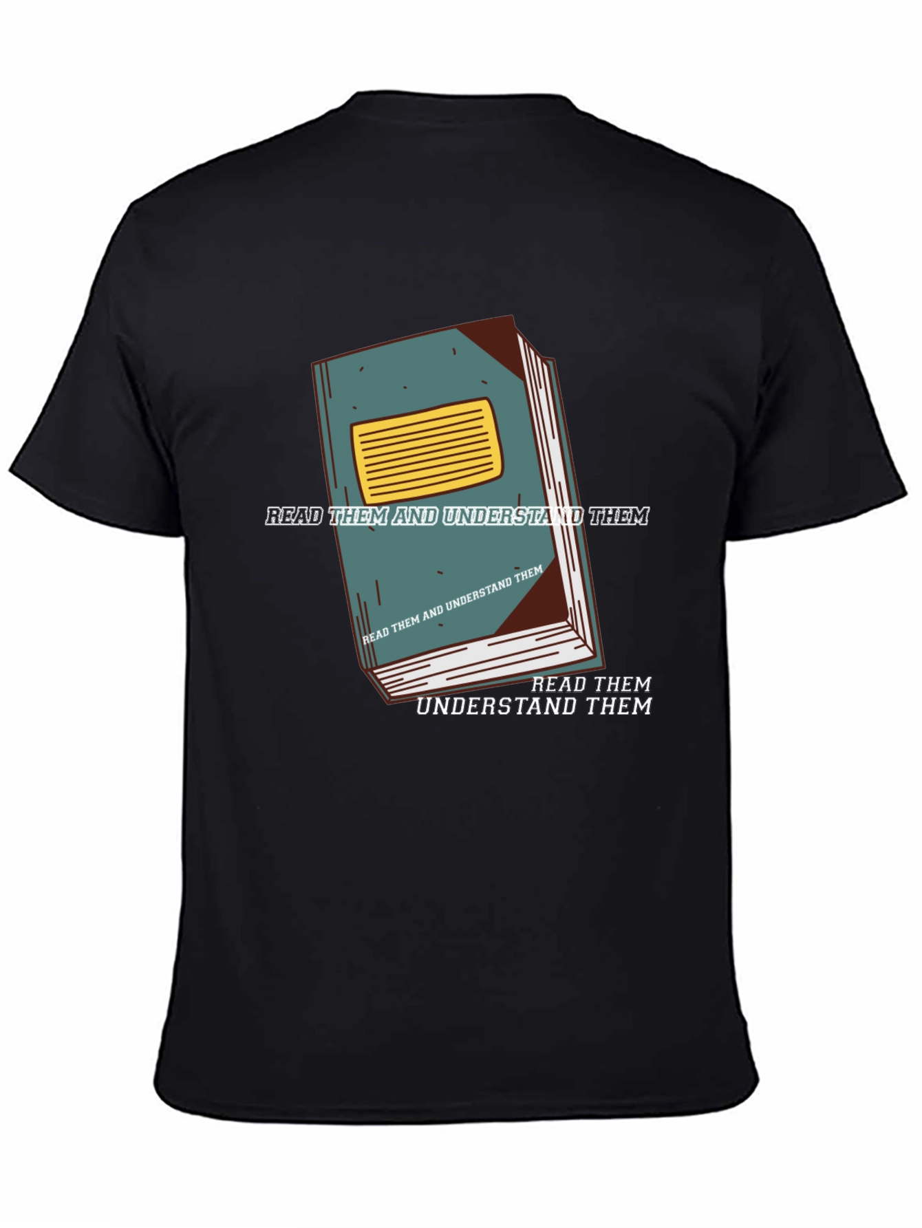 Read & Understand Them Black T-Shirt