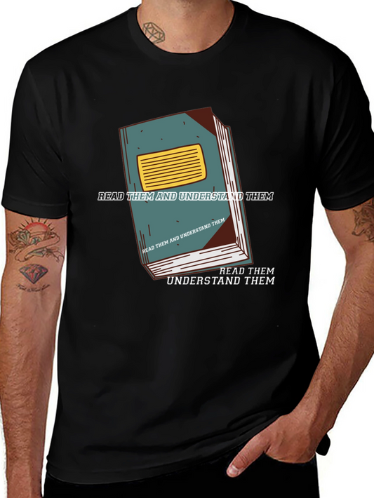 Read & Understand Them Black T-Shirt
