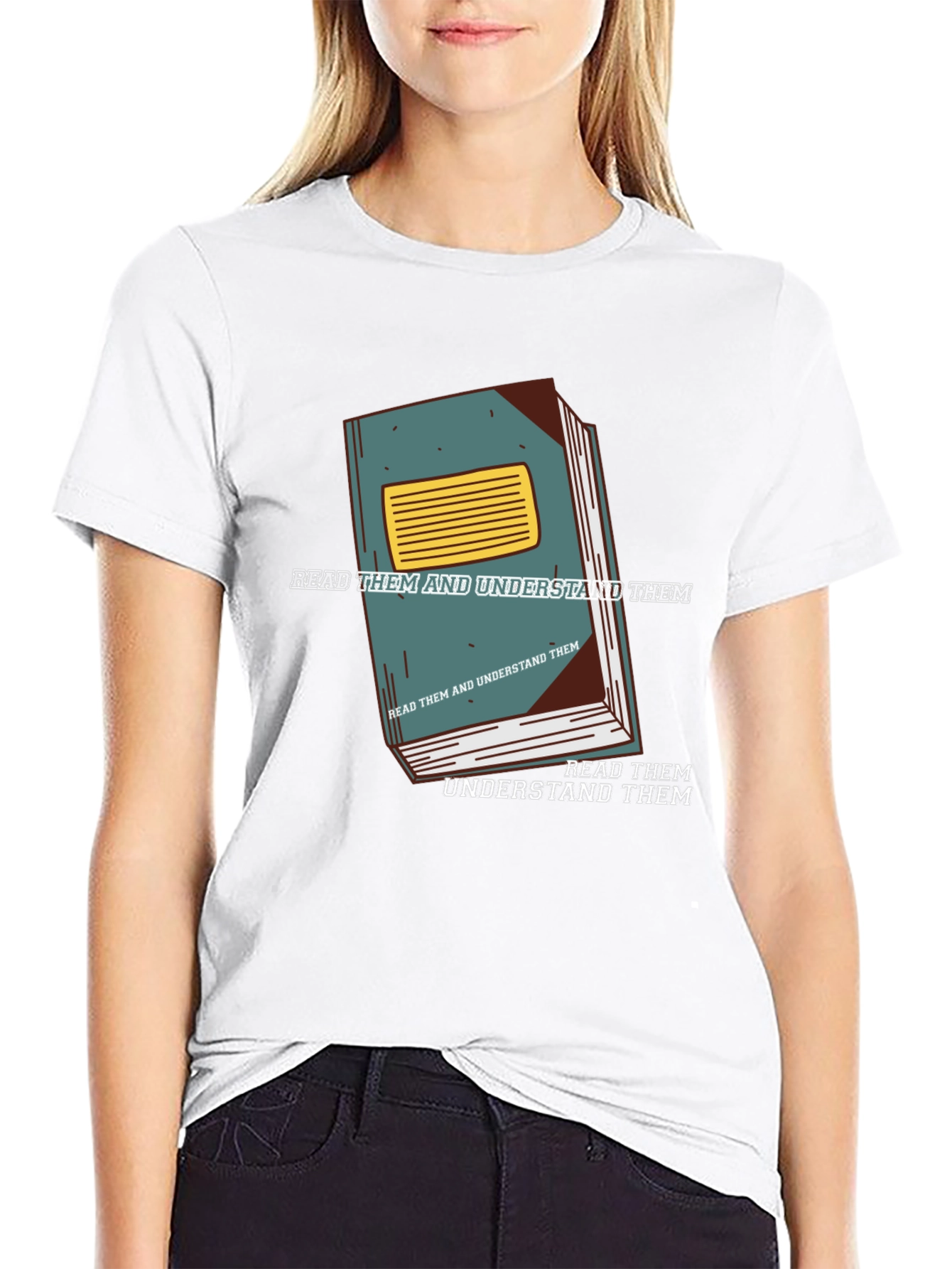 Read & Understand Them Black T-Shirt