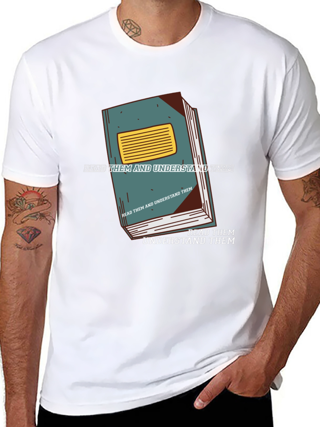 Read & Understand Them Black T-Shirt