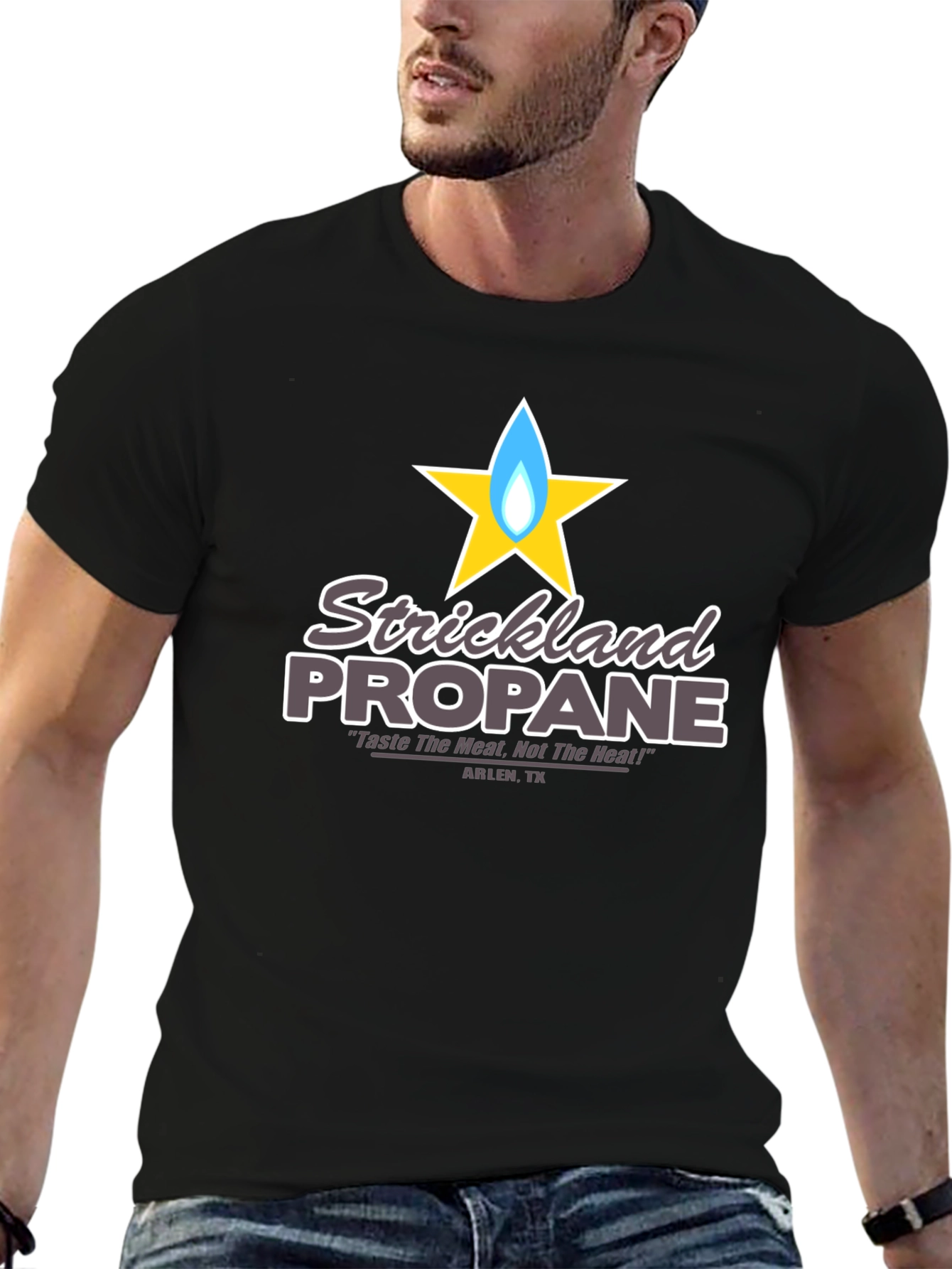 Strickland Propane T-Shirt - Taste The Meat!