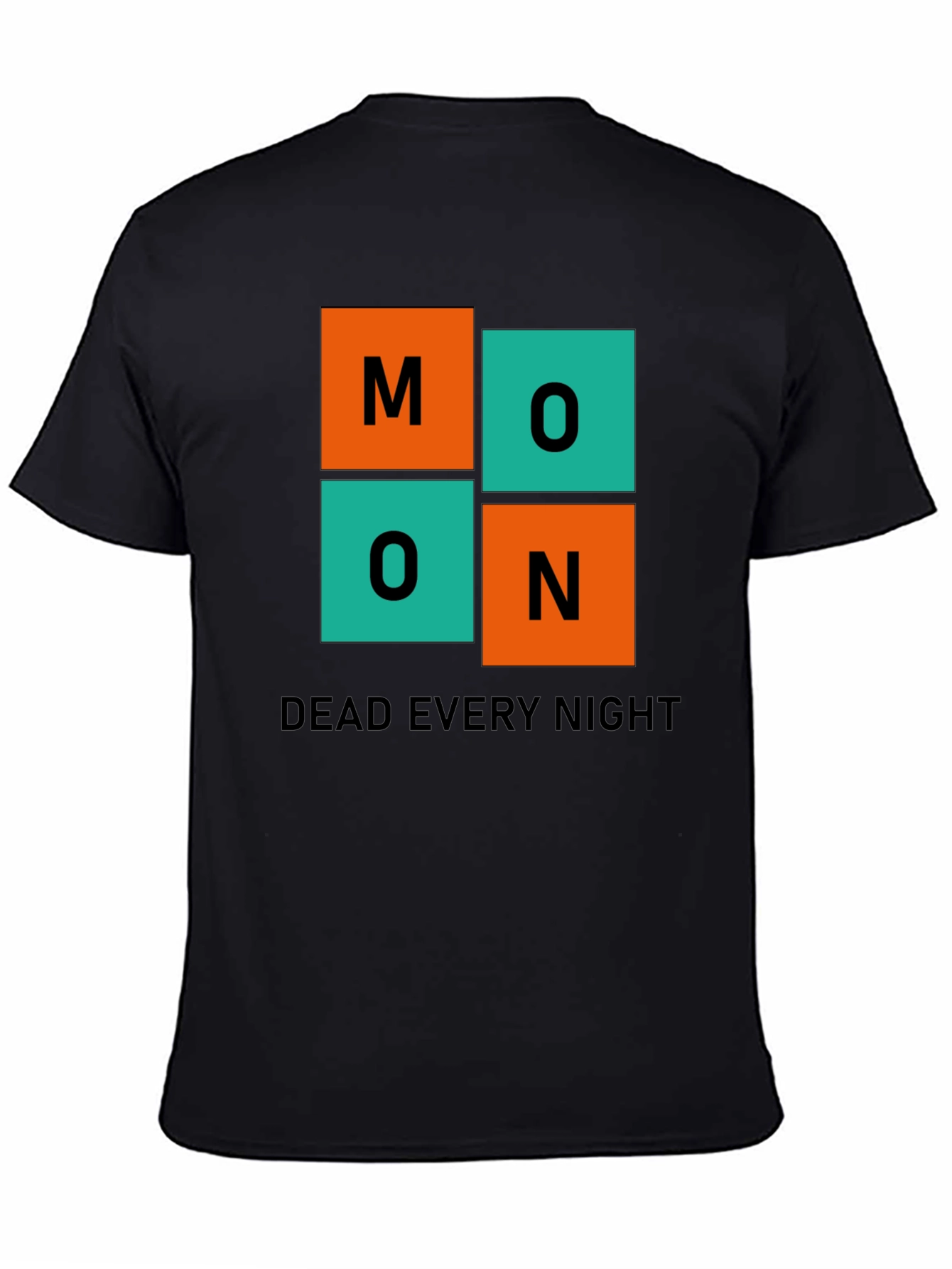 Moon Dead Every Night Graphic T-Shirt