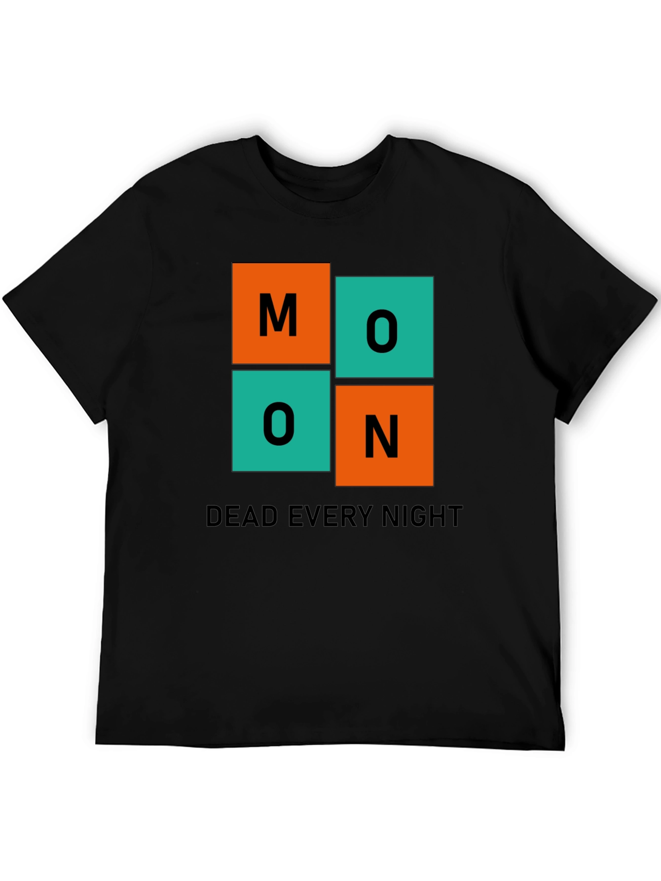 Moon Dead Every Night Graphic T-Shirt
