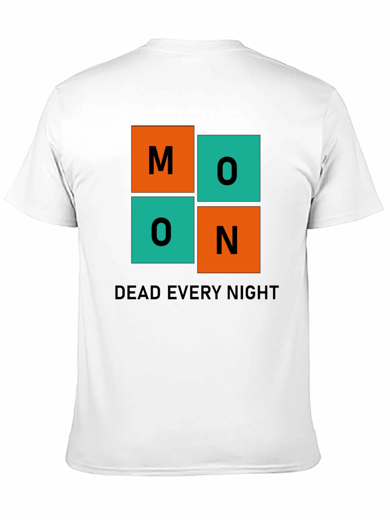 Moon Dead Every Night Graphic T-Shirt