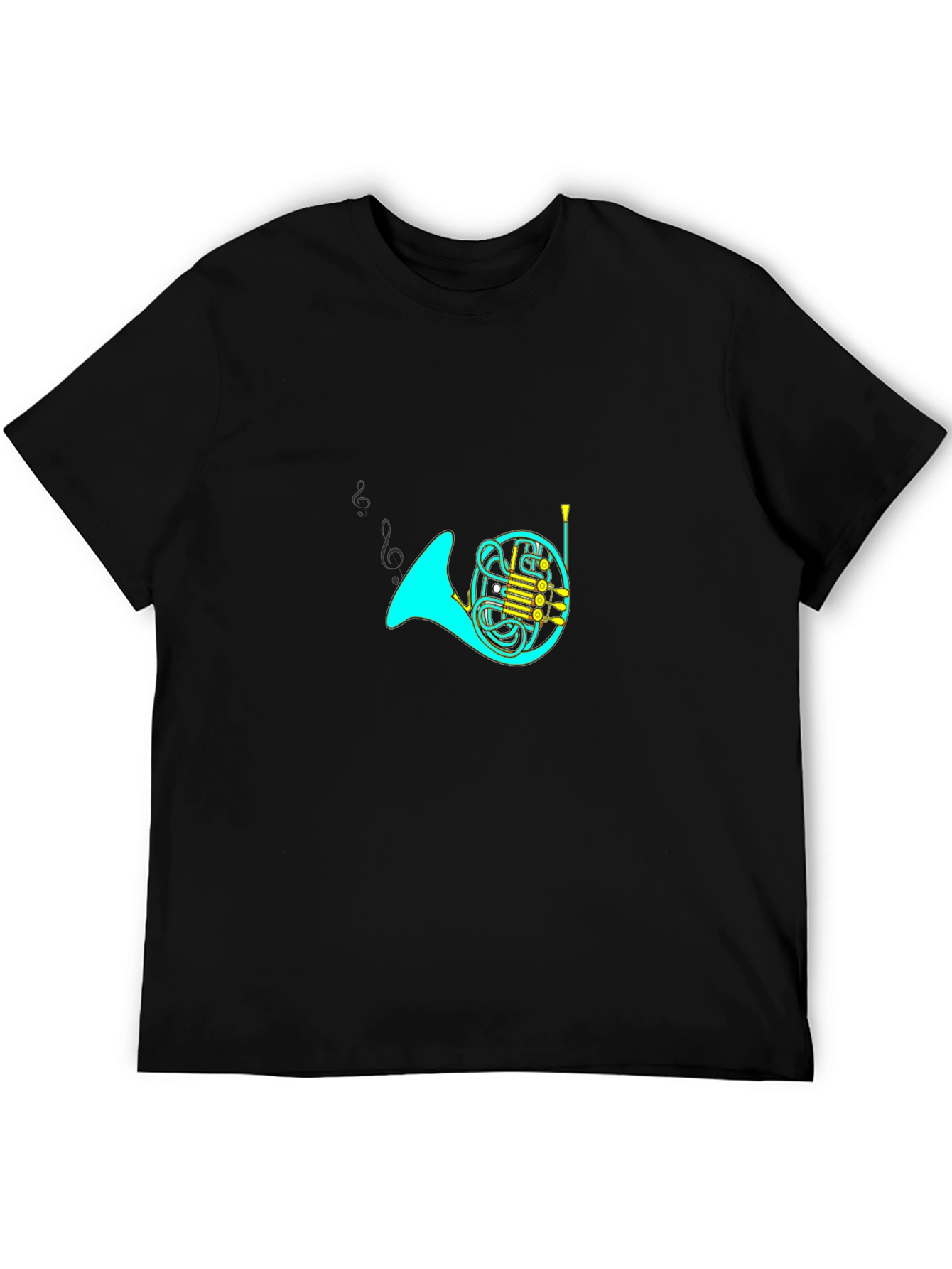 French Horn T-Shirt - Musicians Tee
