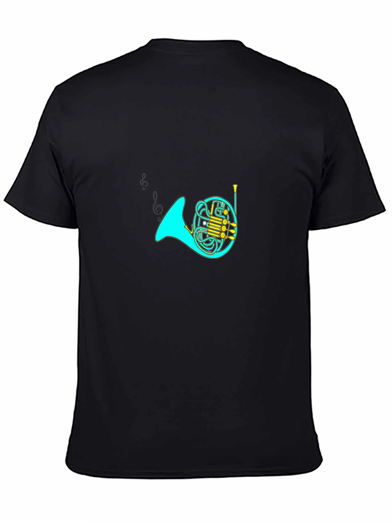 French Horn T-Shirt - Musicians Tee