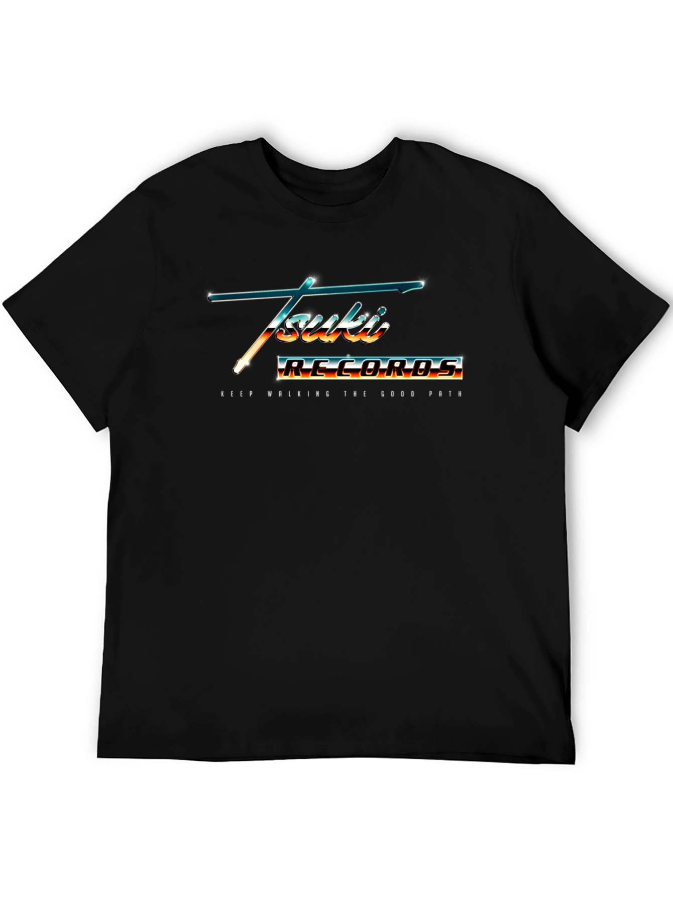 Tsuki Records Retro Graphic T-Shirt