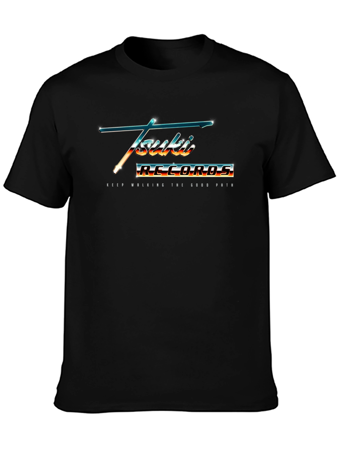 Tsuki Records Retro Graphic T-Shirt