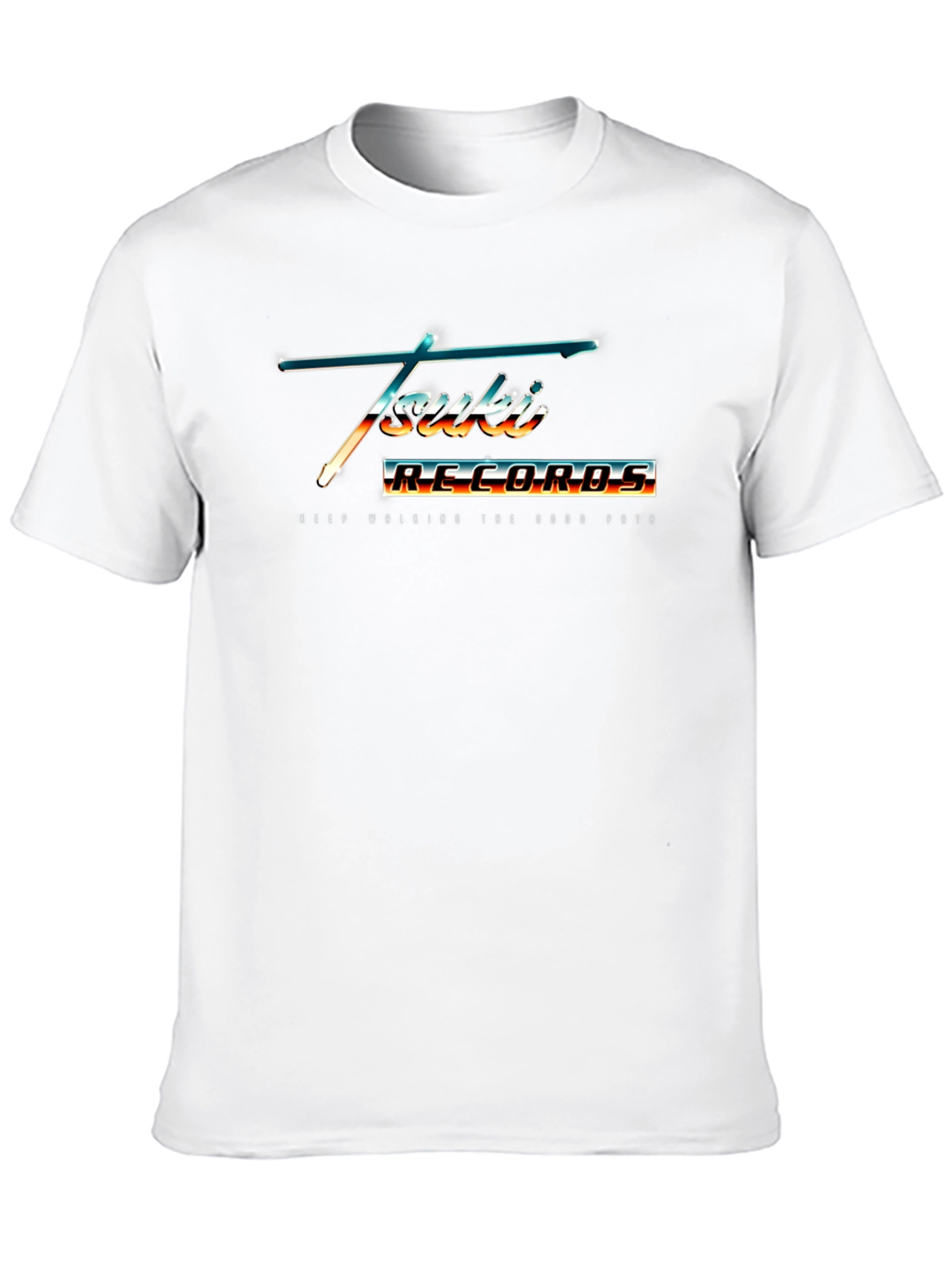 Tsuki Records Retro Graphic T-Shirt