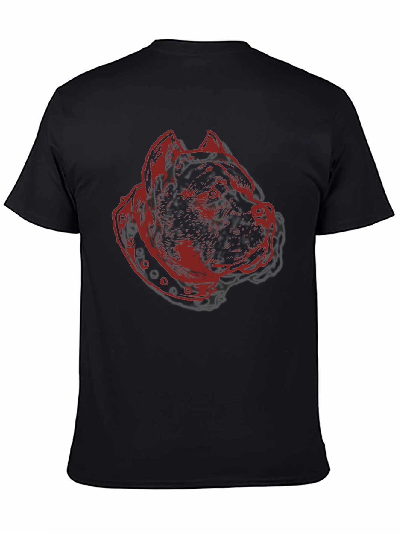 Pitbull Dog Graphic T-Shirt - Cool Canine Tee