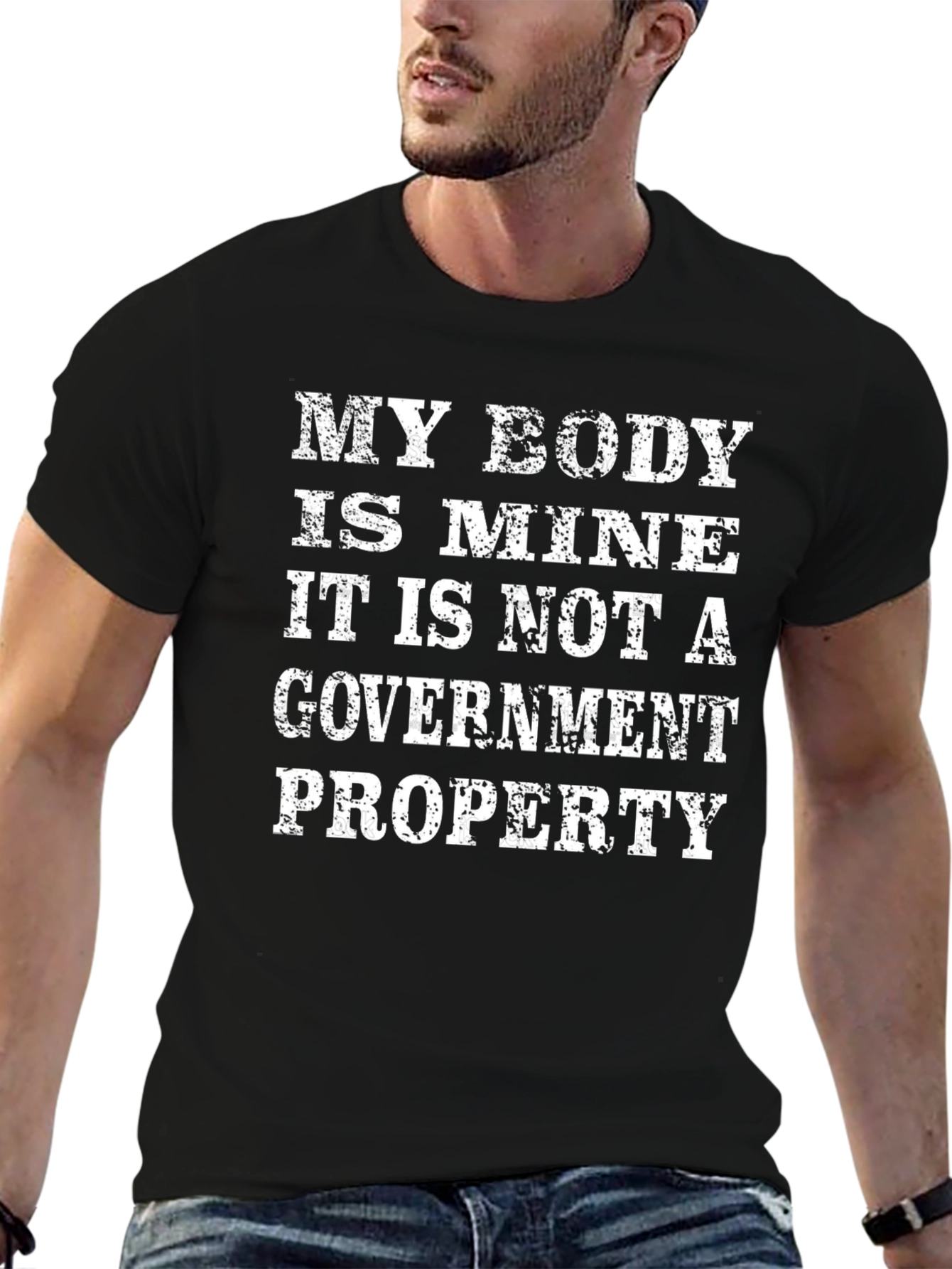 My Body Is Mine T-Shirt Political Statement