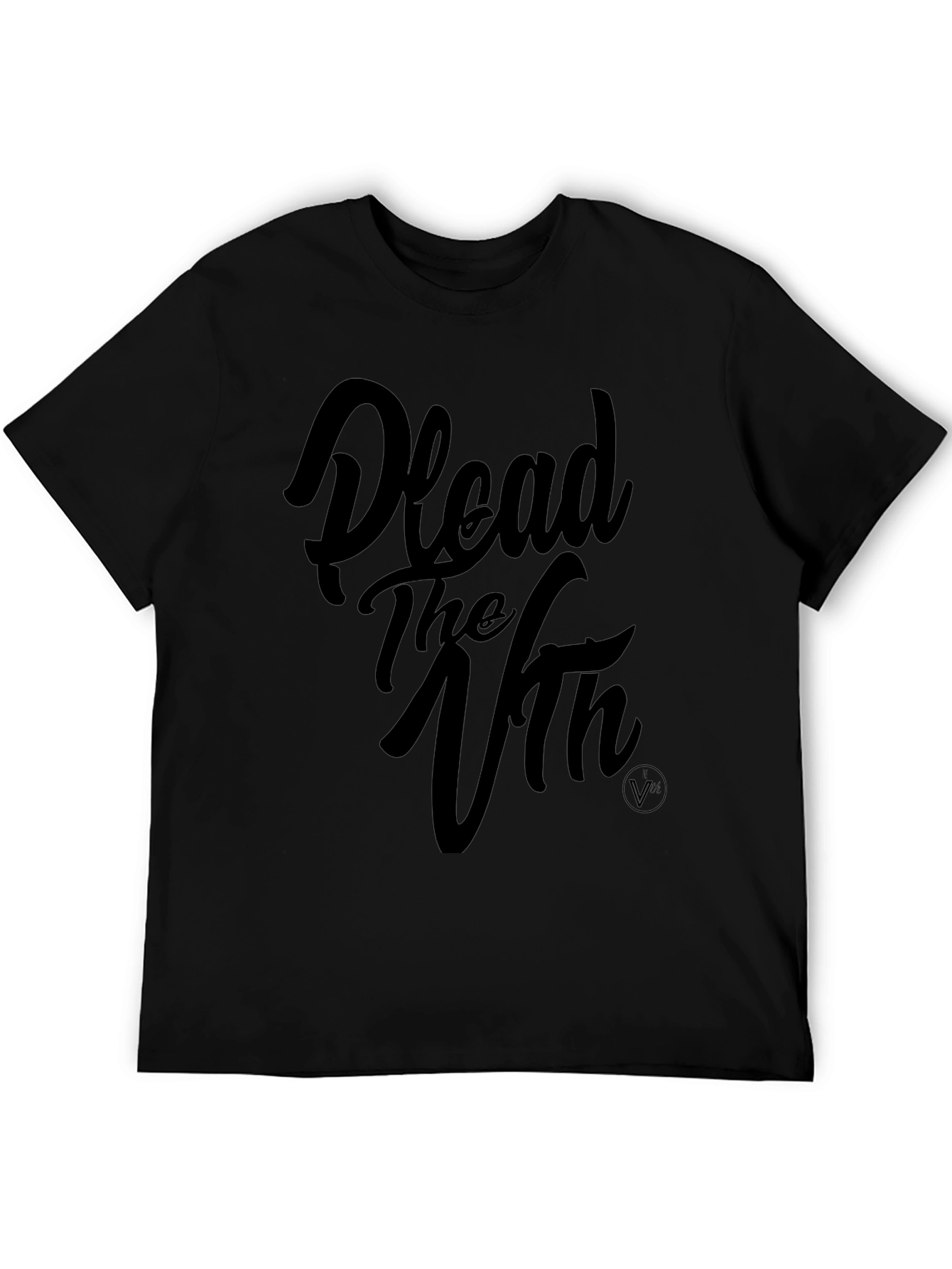 Plead The Vth Black Graphic Tee